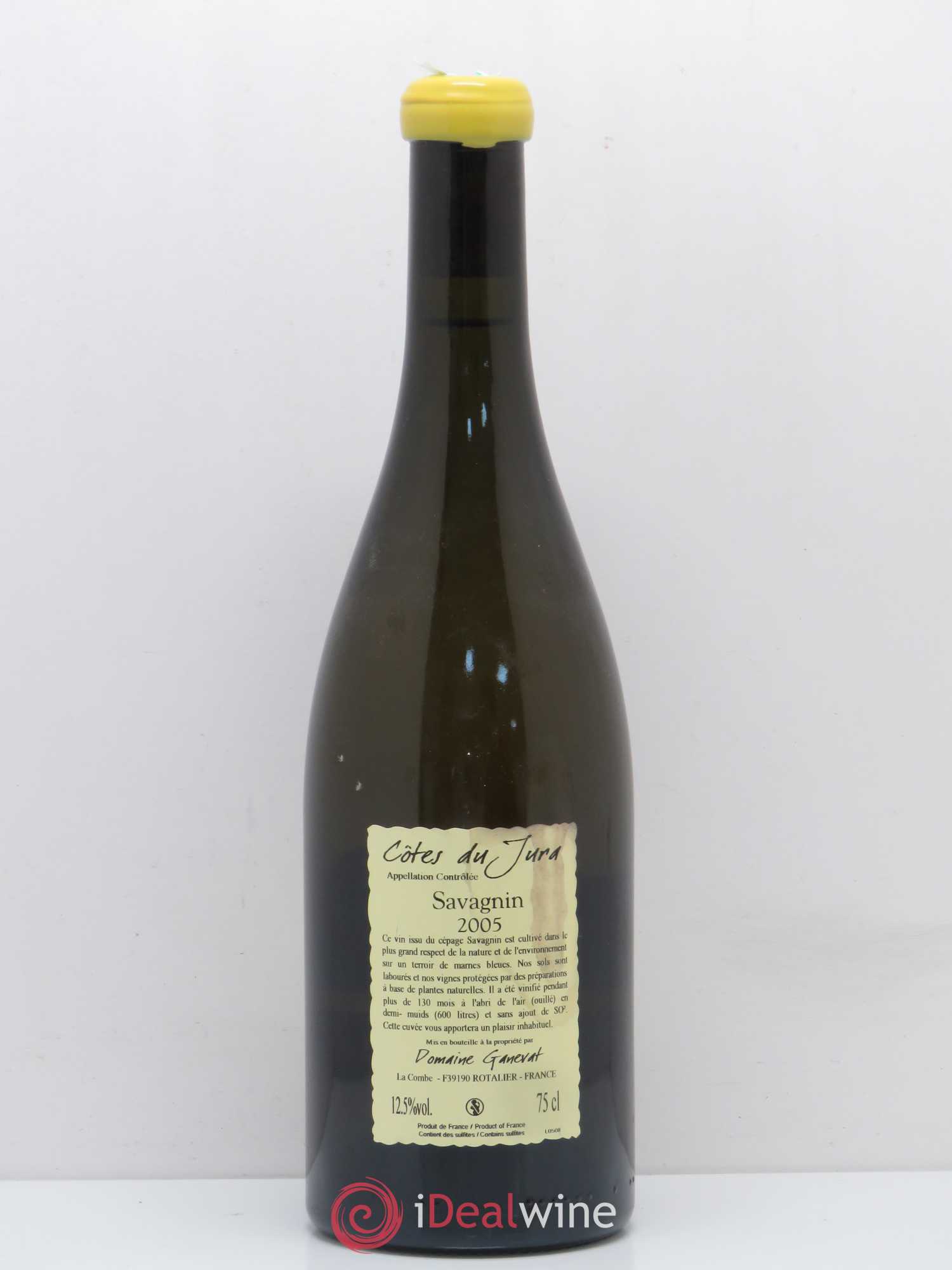 Côtes du Jura Les Vignes de mon Père Jean-François Ganevat (Domaine) 2005 - Lot de 1 bouteille - 1