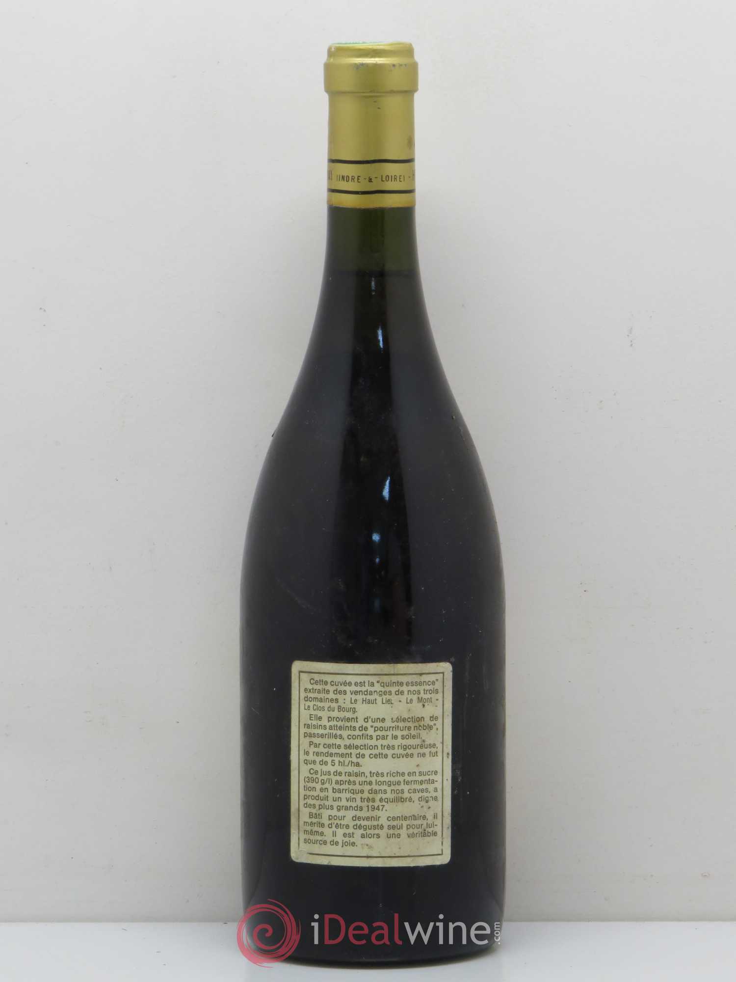 Vouvray Cuvée Constance Domaine Huet 1989 - Lotto di 1 bottiglia - 1