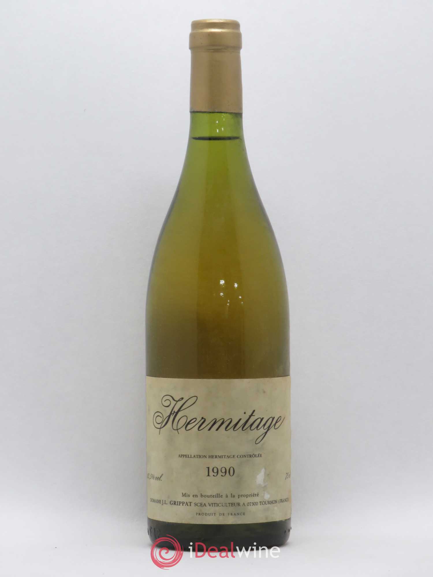 Hermitage Jean-Louis Grippat 1990 - Lot de 1 bouteille - 0