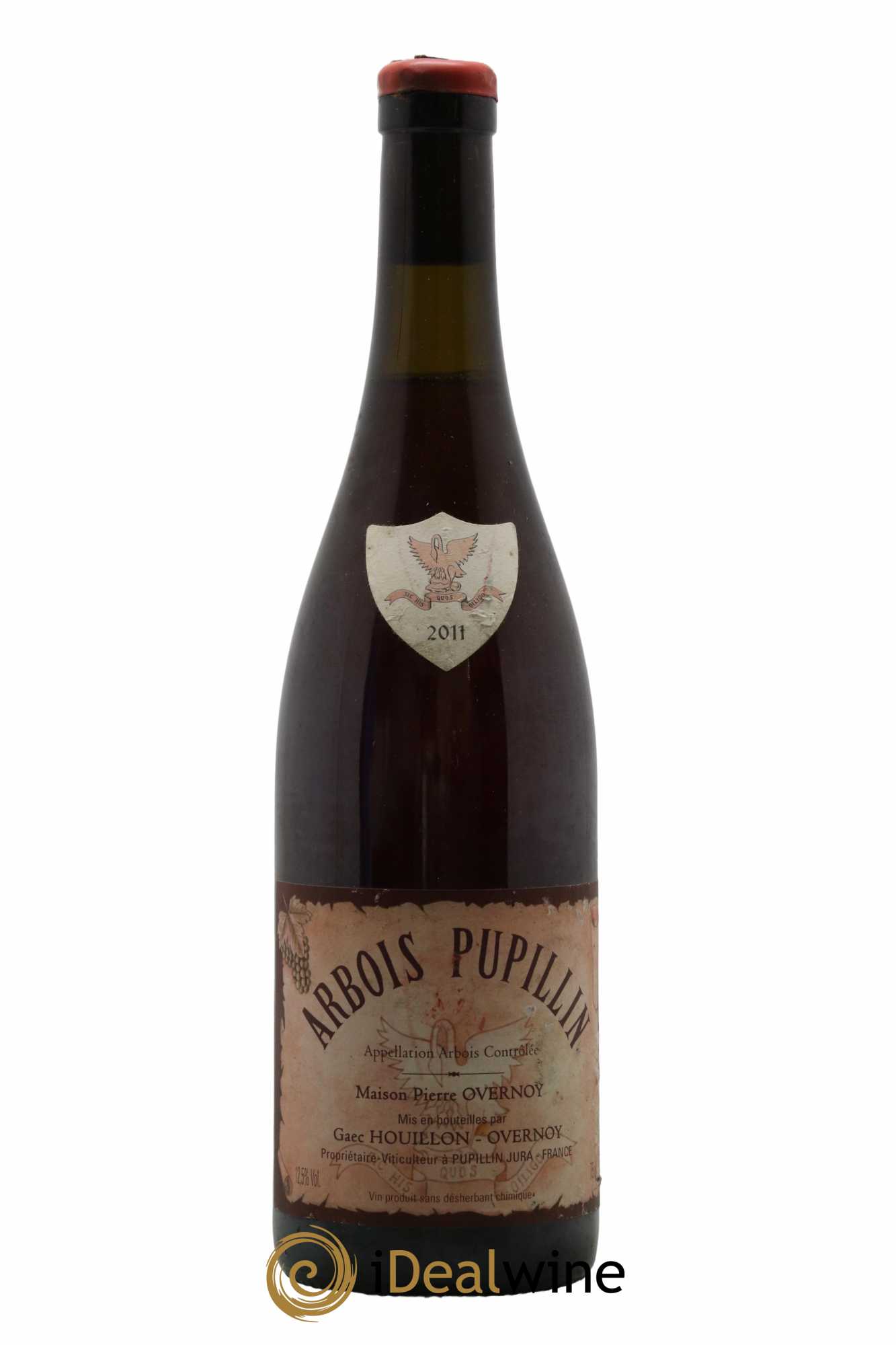 Arbois-Pupillin Poulsard (cire rouge) Overnoy-Houillon (Domaine) 2011 - Lot de 1 bouteille - 0