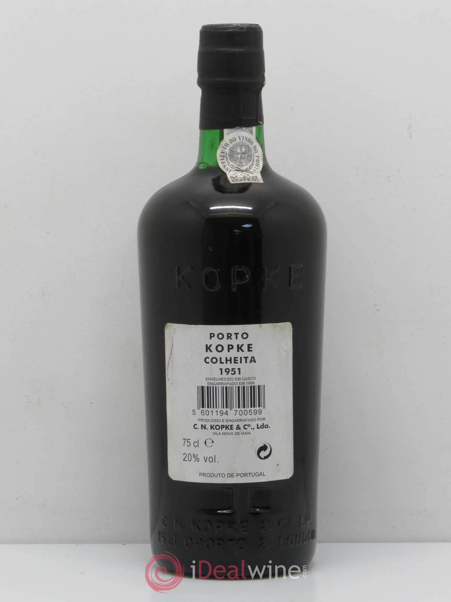Porto Colheita Kopke 1951 - Posten von 1 Flasche - 1