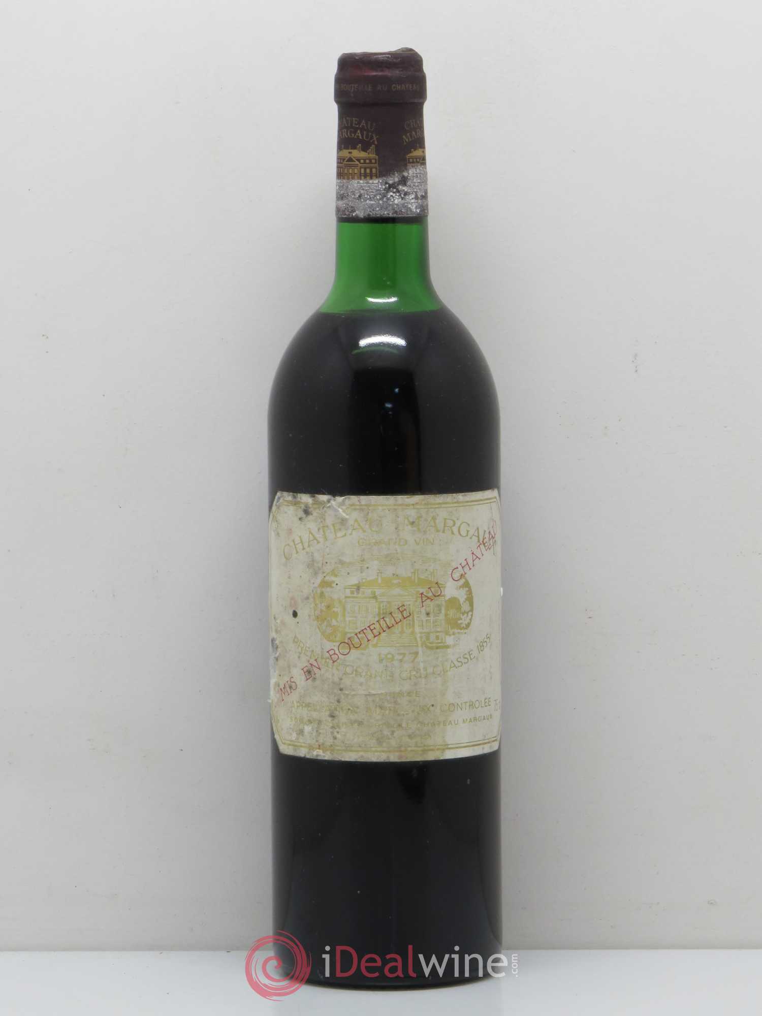 Château Margaux 1er Grand Cru Classé 1977 - Lot de 1 bouteille - 0
