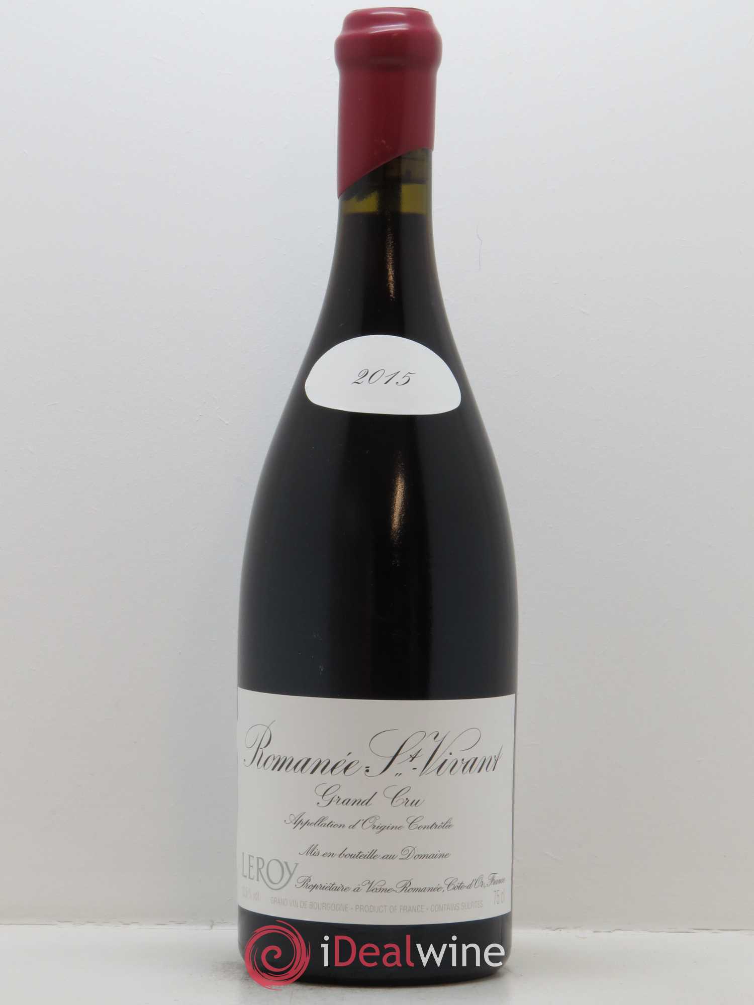 Romanée-Saint-Vivant Grand Cru Leroy (Domaine) 2015 - Lot de 1 bouteille - 0