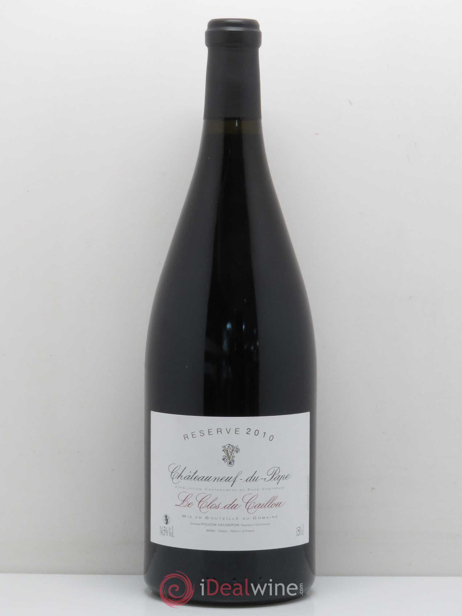 Châteauneuf-du-Pape Domaine Le Clos du Caillou Réserve Sylvie Vacheron 2010 - Lot de 1 magnum - 0