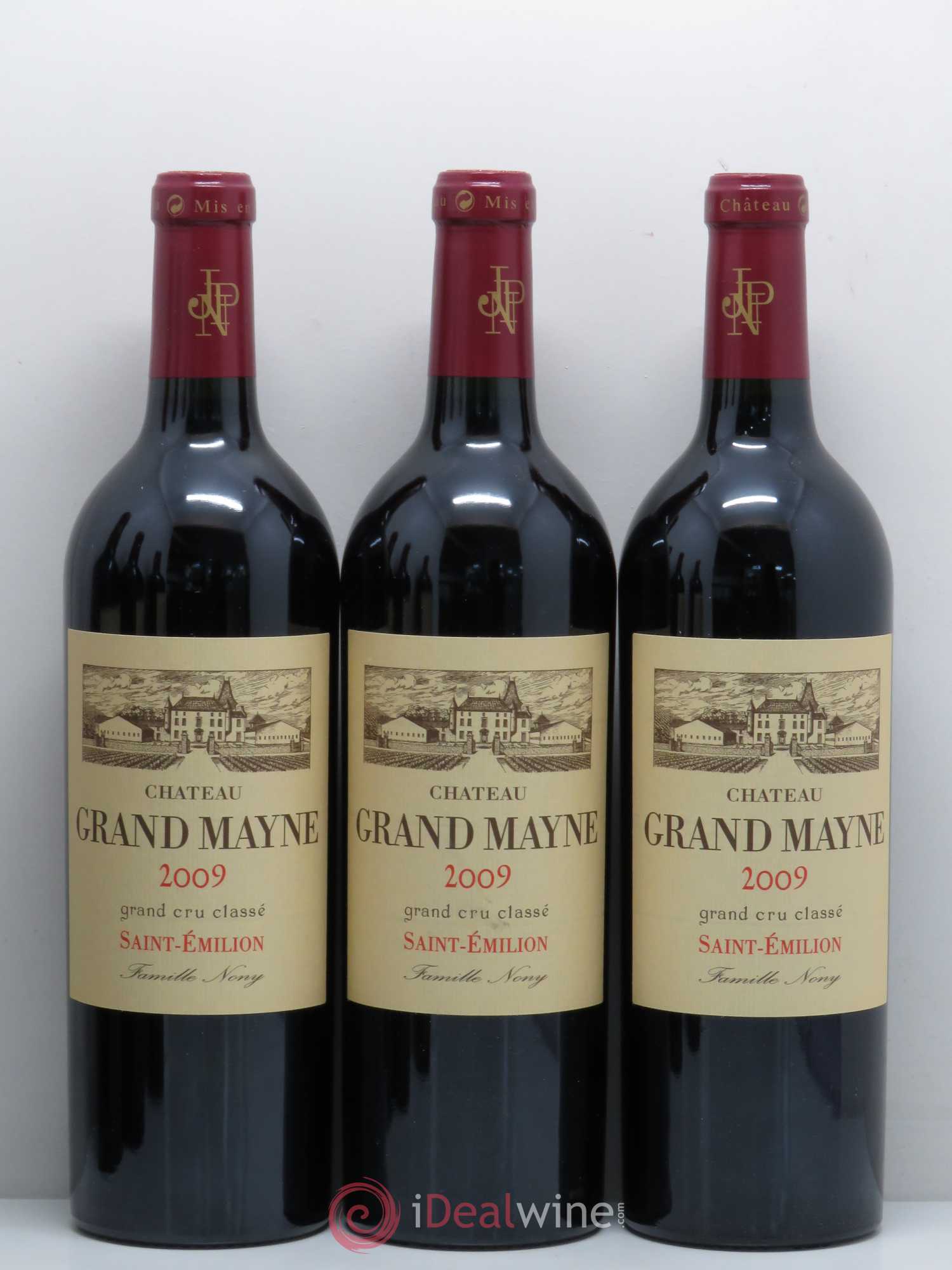 Château Grand Mayne Grand Cru Classé 2009 - Lot de 6 bouteilles - 1