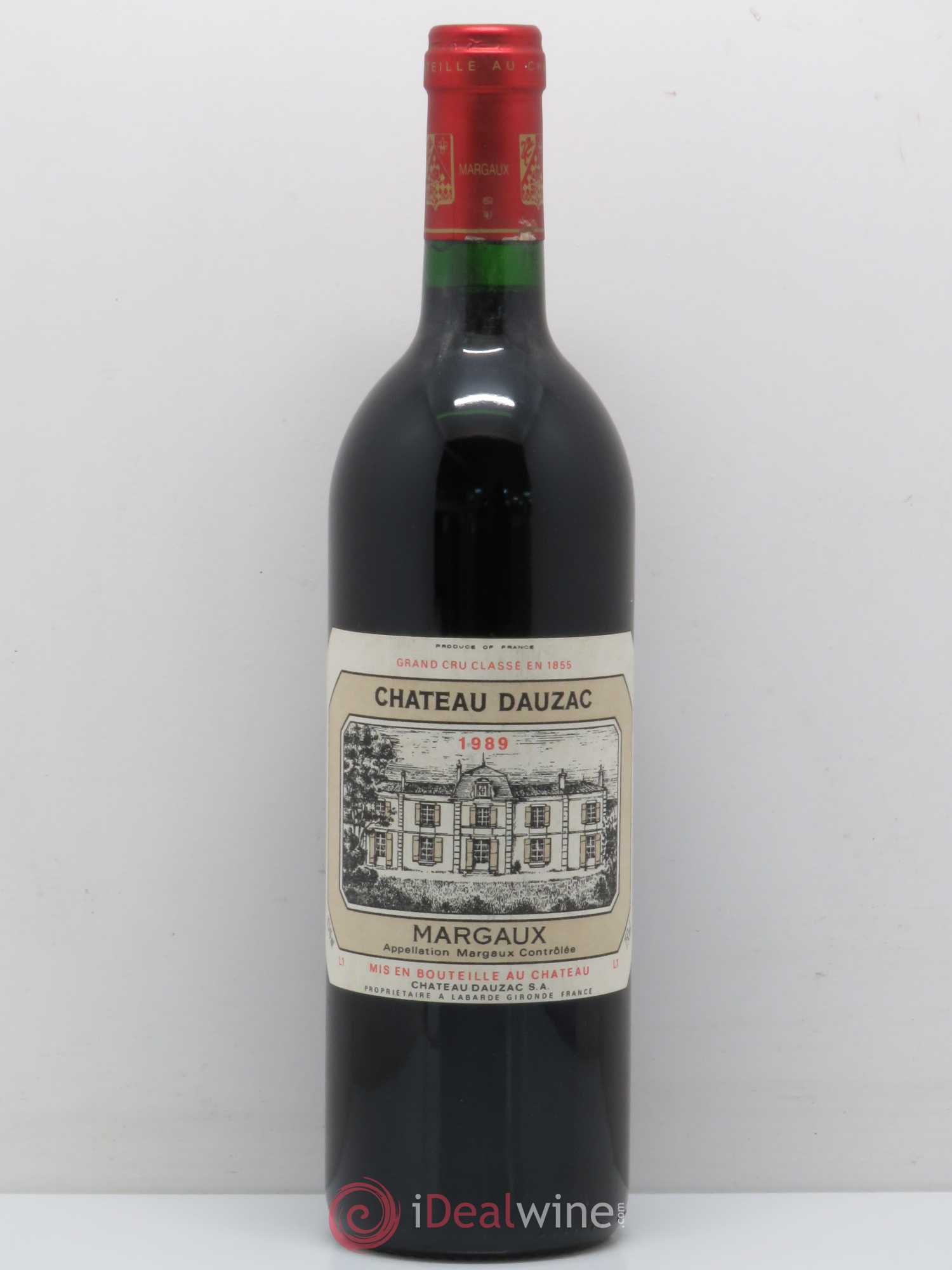 Château Dauzac 5ème Grand Cru Classé 1989 - Lot de 1 bouteille - 0