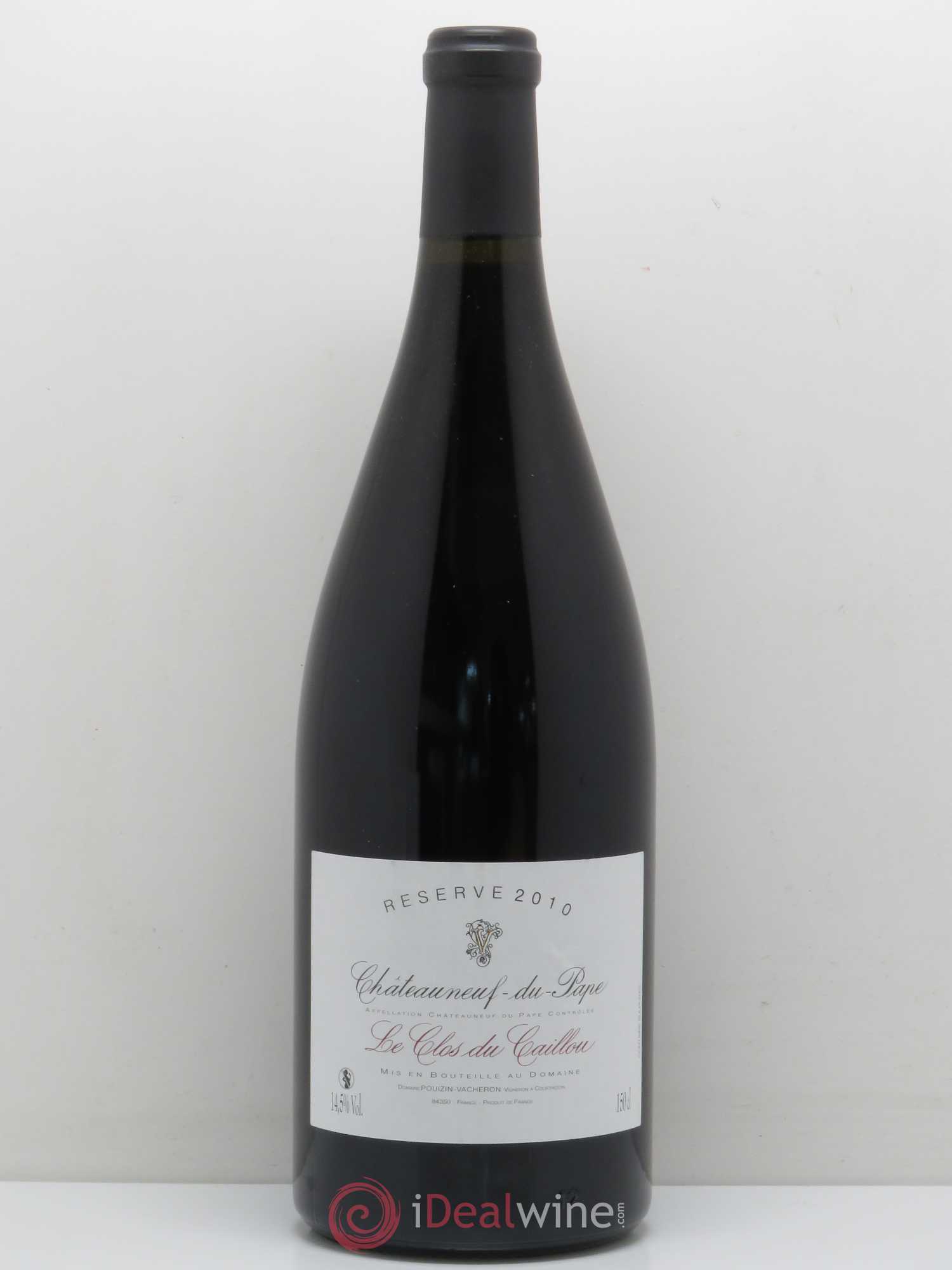 Châteauneuf-du-Pape Domaine Le Clos du Caillou Réserve Sylvie Vacheron 2010 - Lot de 1 magnum - 0