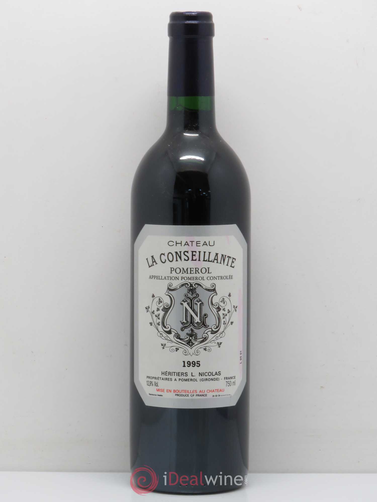 Château la Conseillante 1995 - Lot de 1 bouteille - 0