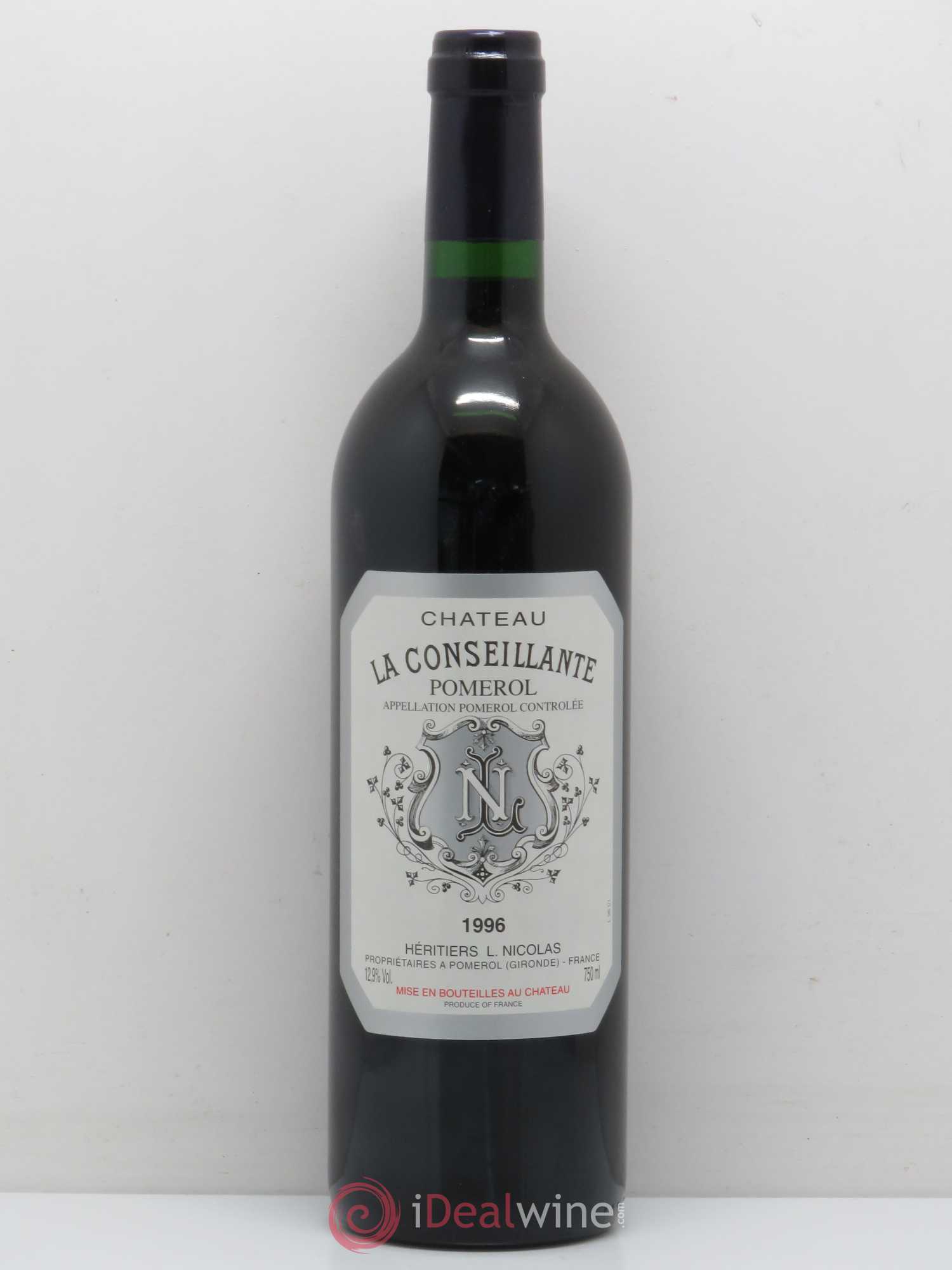 Château la Conseillante 1996 - Lot de 1 bouteille - 0