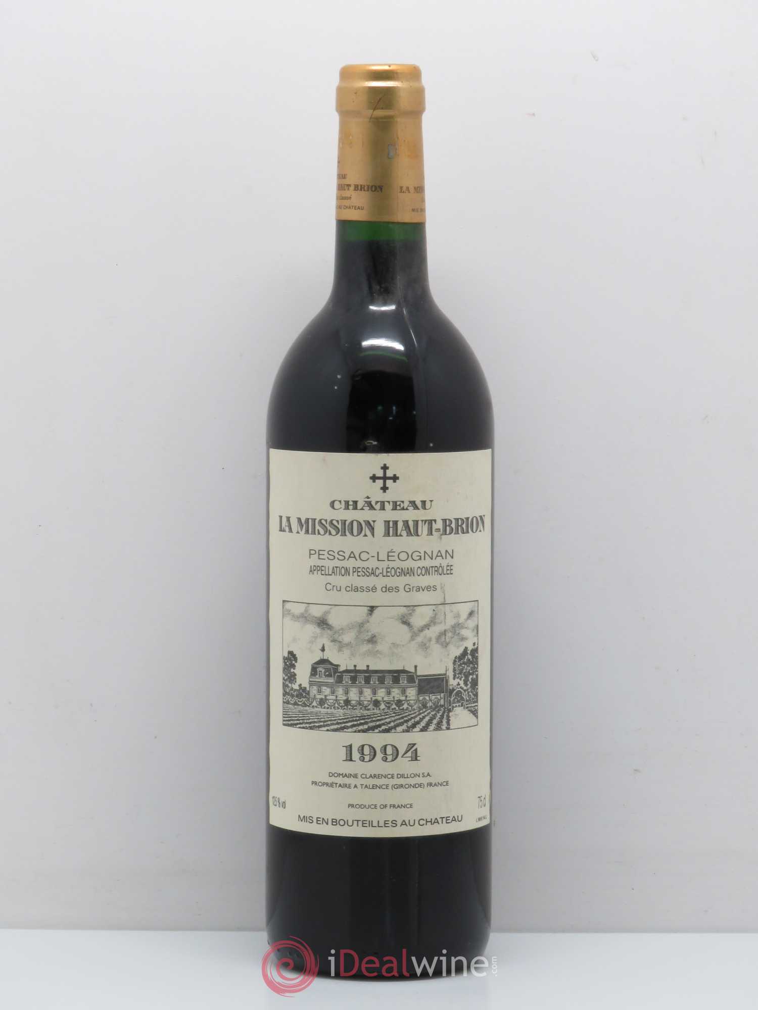 Château la Mission Haut-Brion Cru Classé de Graves 1994 - Lot de 1 bouteille - 0
