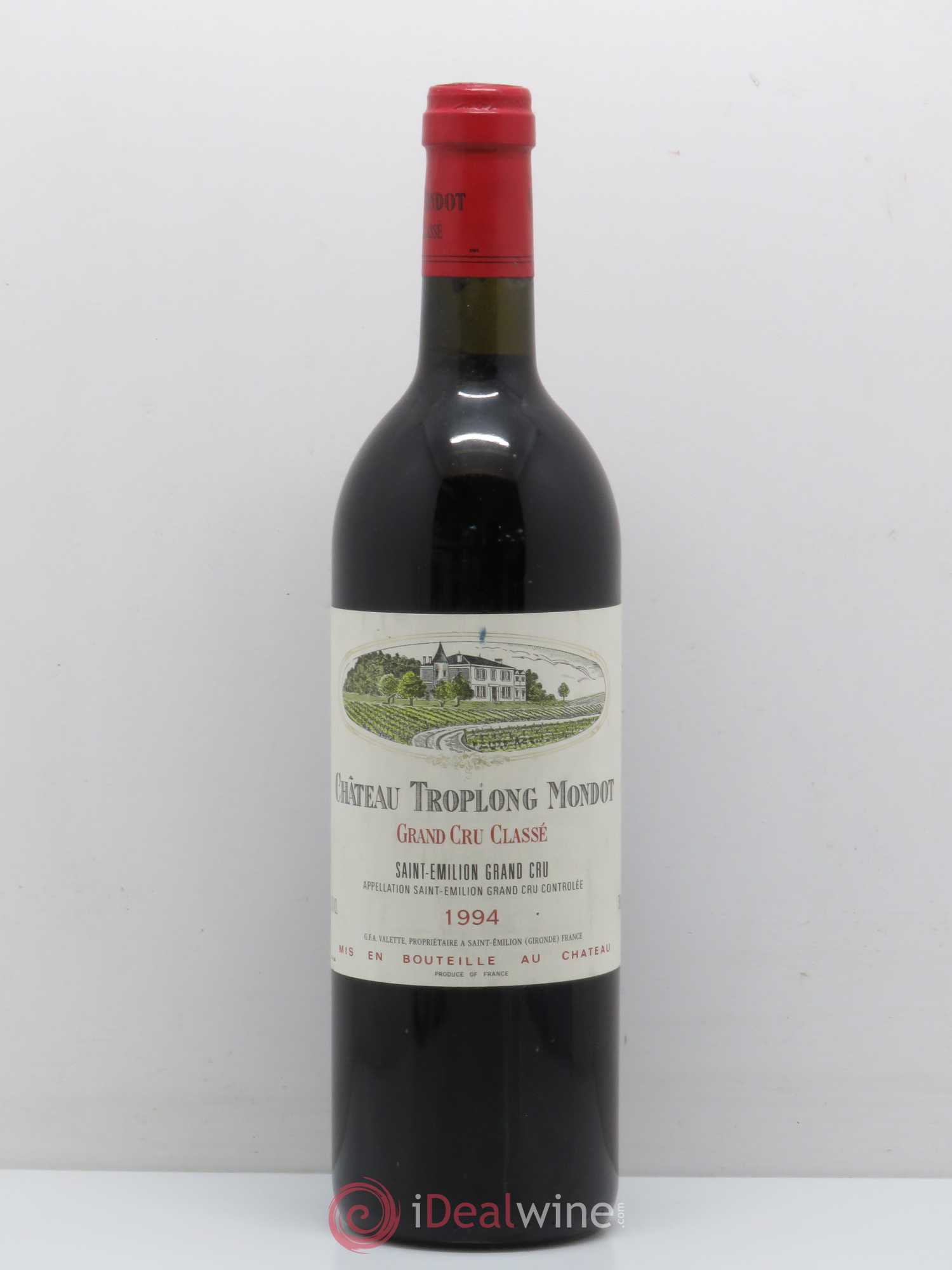 Château Troplong Mondot 1er Grand Cru Classé B 1994 - Lot de 1 bouteille - 0
