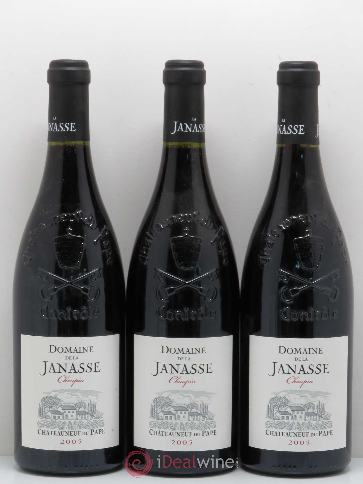 Châteauneuf-du-Pape Cuvée Chaupin La Janasse (Domaine de) 2005 - Lot de 3 bouteilles - 0