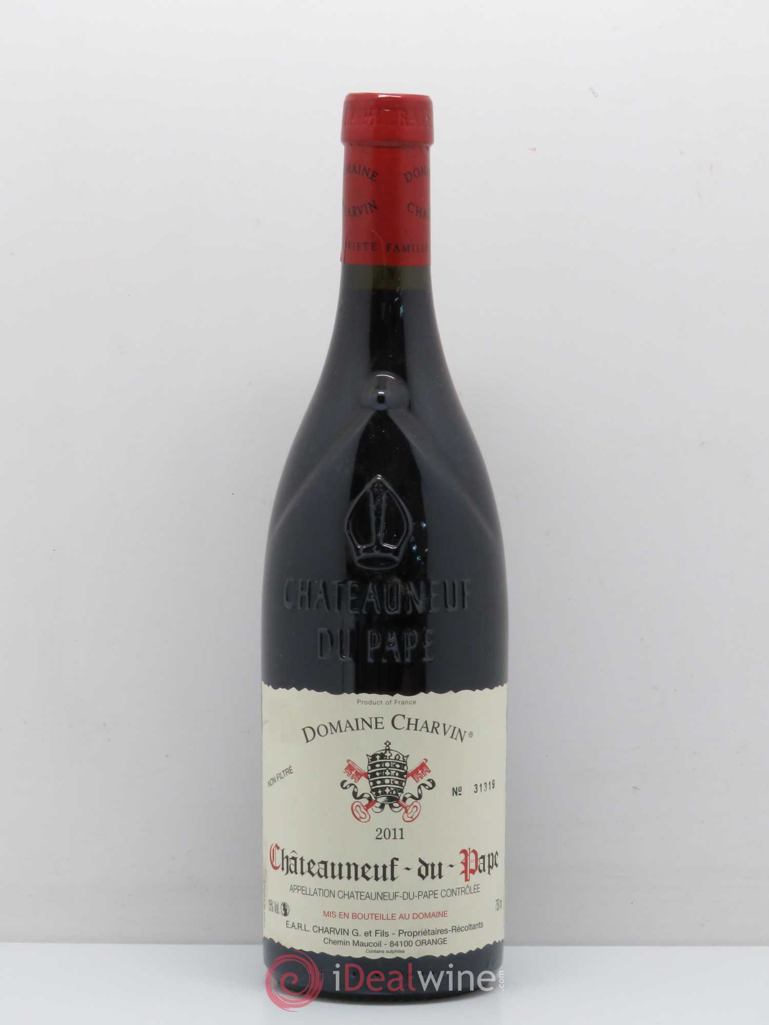 Châteauneuf-du-Pape Charvin (Domaine) 2011 - Lot de 1 bouteille - 0