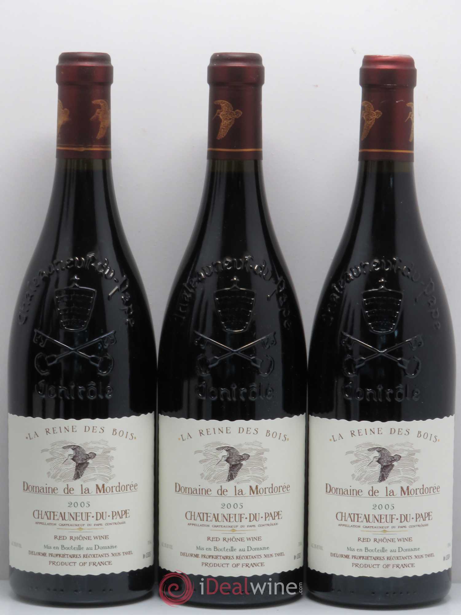 Châteauneuf-du-Pape Domaine de La Mordorée (Domaine de) 2005 - Lot de 6 bouteilles - 1