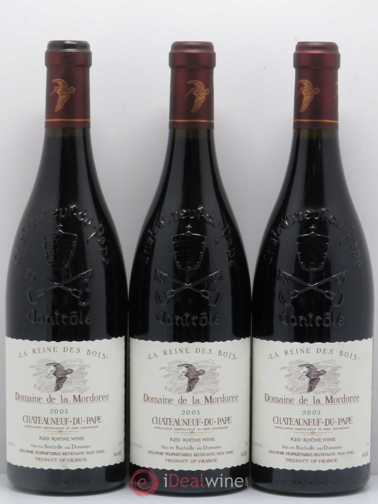 Châteauneuf-du-Pape Domaine de La Mordorée (Domaine de) 2005 - Lot de 6 bouteilles - 2