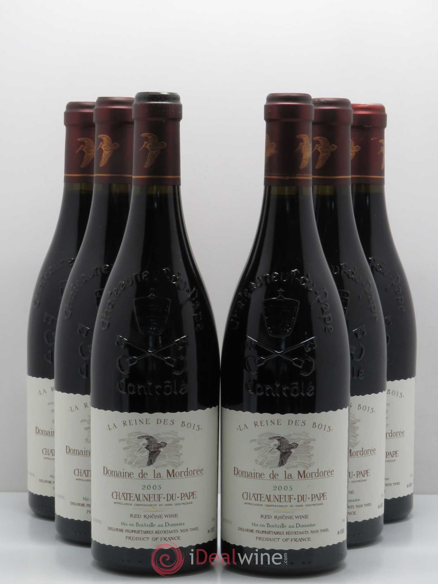 Châteauneuf-du-Pape Domaine de La Mordorée (Domaine de) 2005 - Lot de 6 bouteilles - 0
