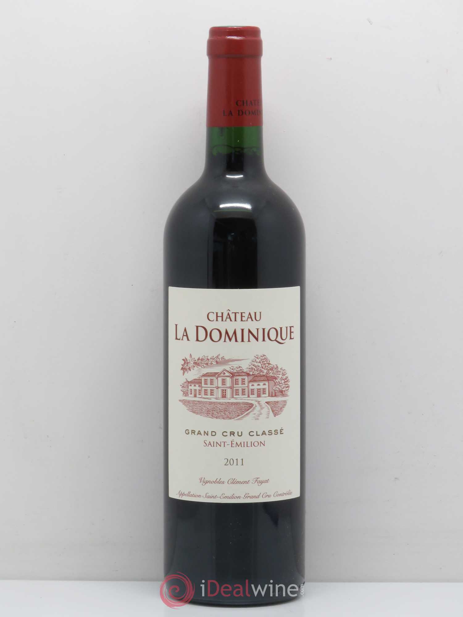 Château la Dominique Grand Cru Classé 2011 - Lot de 1 bouteille - 0