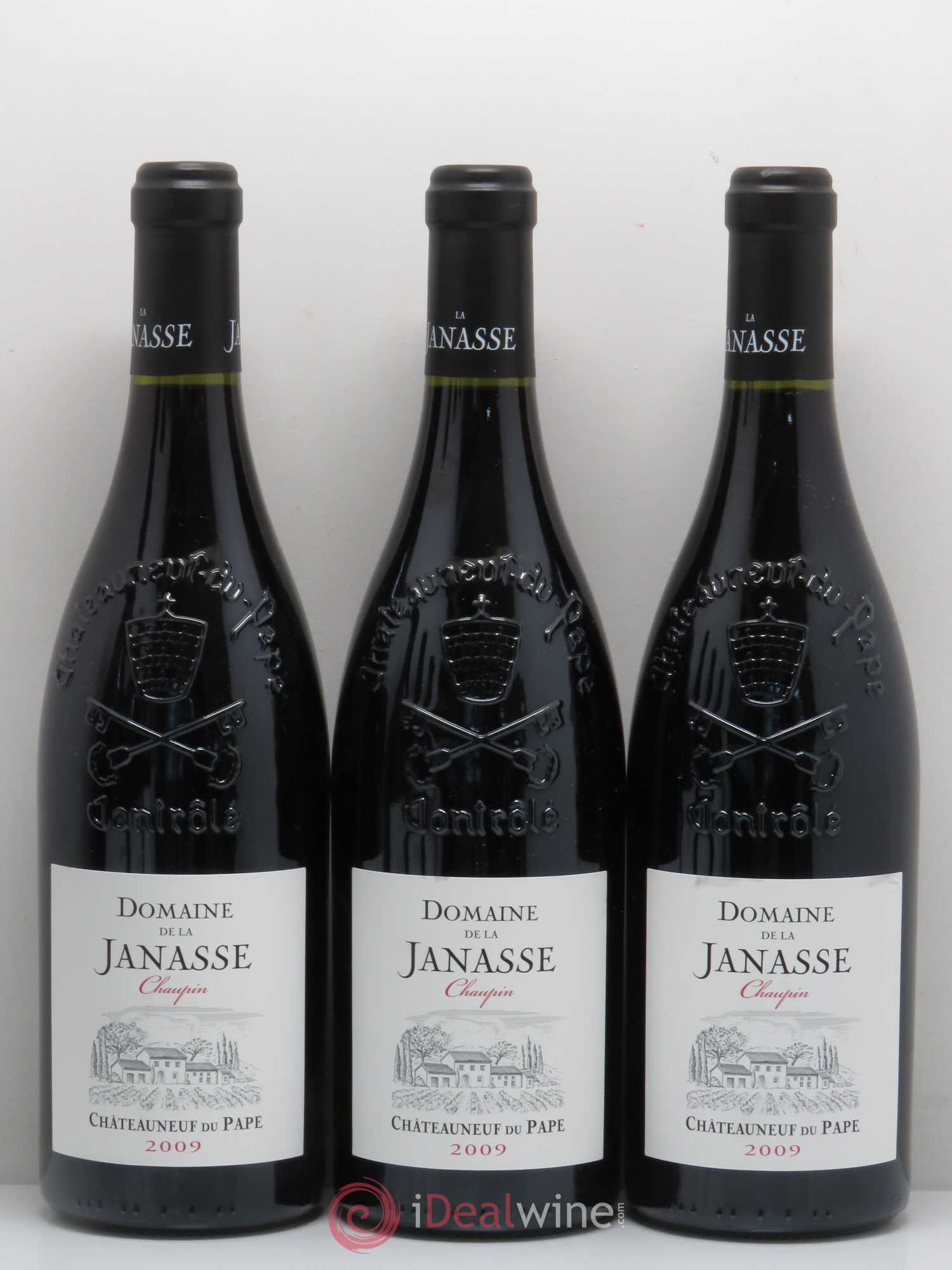 Châteauneuf-du-Pape Cuvée Chaupin La Janasse (Domaine de) 2009 - Lot de 6 bouteilles - 1