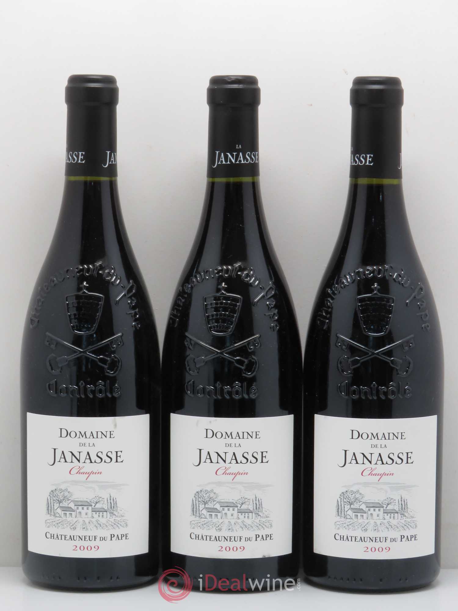 Châteauneuf-du-Pape Cuvée Chaupin La Janasse (Domaine de) 2009 - Lot de 6 bouteilles - 2