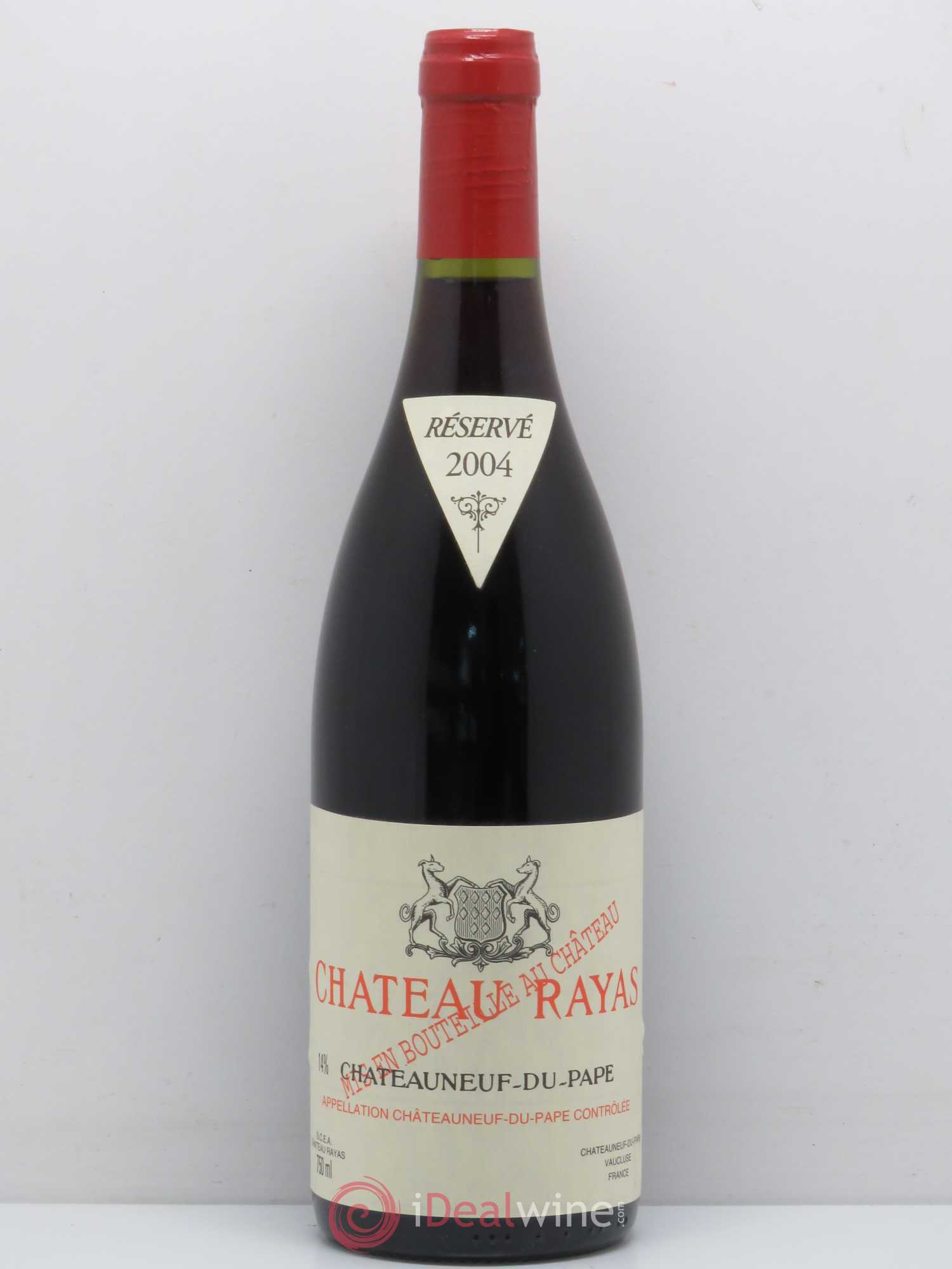 Châteauneuf-du-Pape Château Rayas Emmanuel Reynaud 2004 - Lot de 1 bouteille - 0