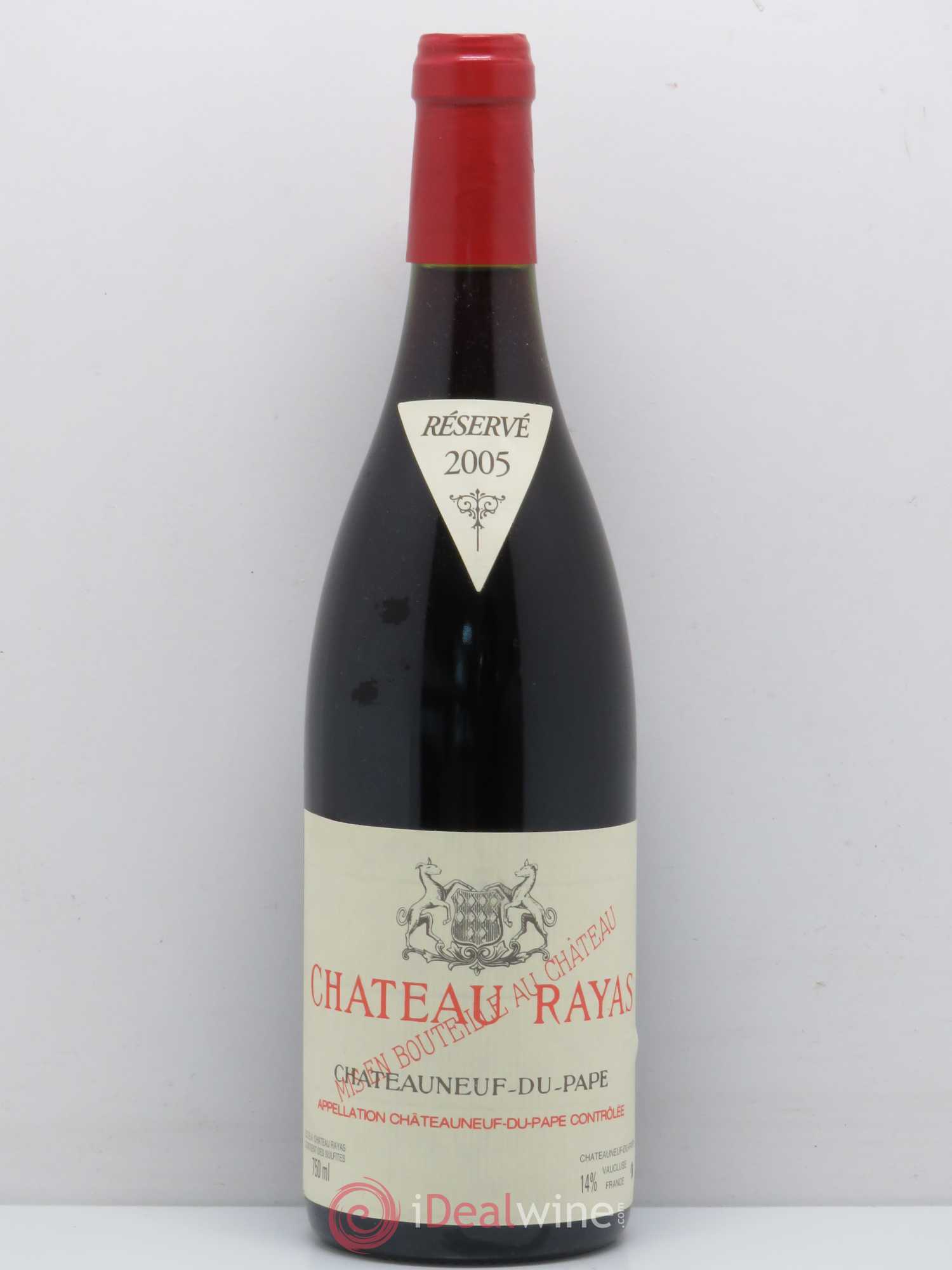 Châteauneuf-du-Pape Château Rayas Emmanuel Reynaud 2005 - Lot de 1 bouteille - 0