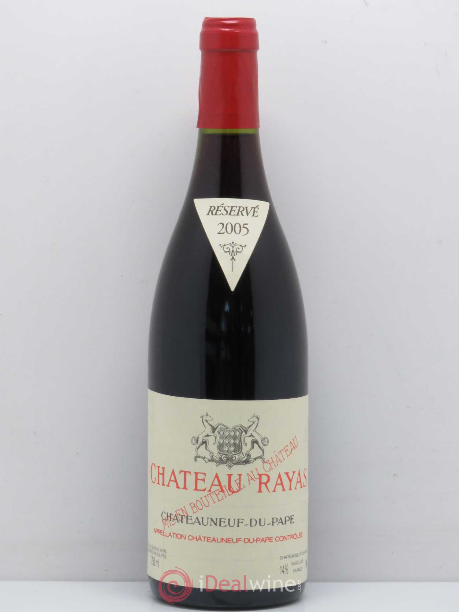 Châteauneuf-du-Pape Château Rayas Emmanuel Reynaud 2005 - Lot de 1 bouteille - 0