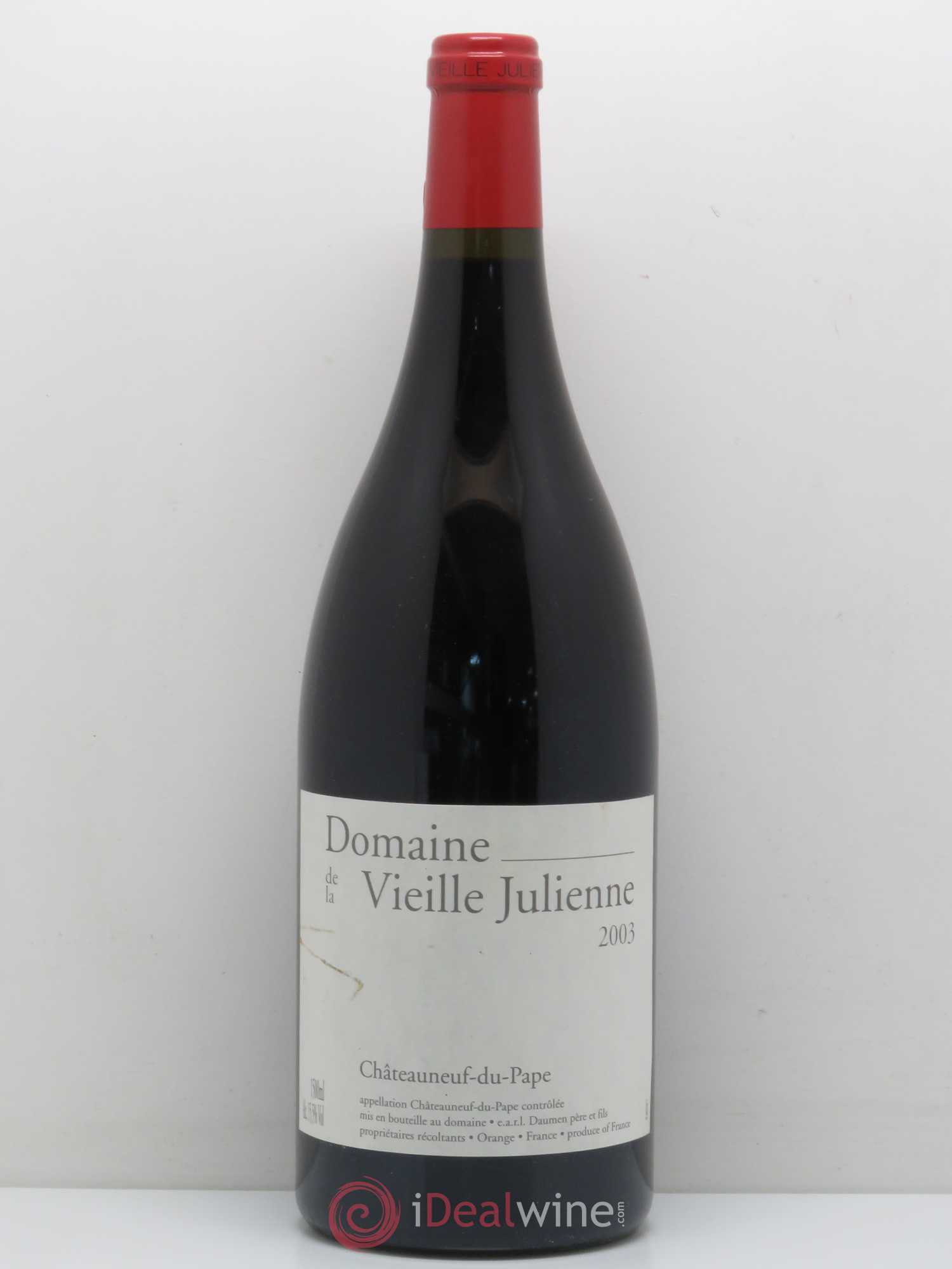 Châteauneuf-du-Pape Vieille Julienne (Domaine de la) Jean-Paul Daumen 2003 - Lot de 1 magnum - 0