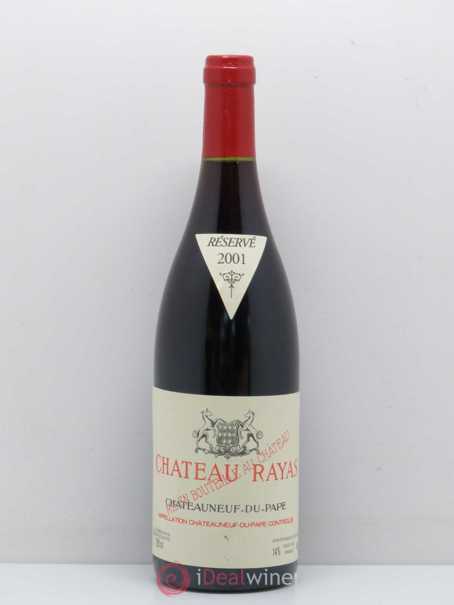 Châteauneuf-du-Pape Château Rayas Emmanuel Reynaud 2001 - Lot de 1 bouteille - 0