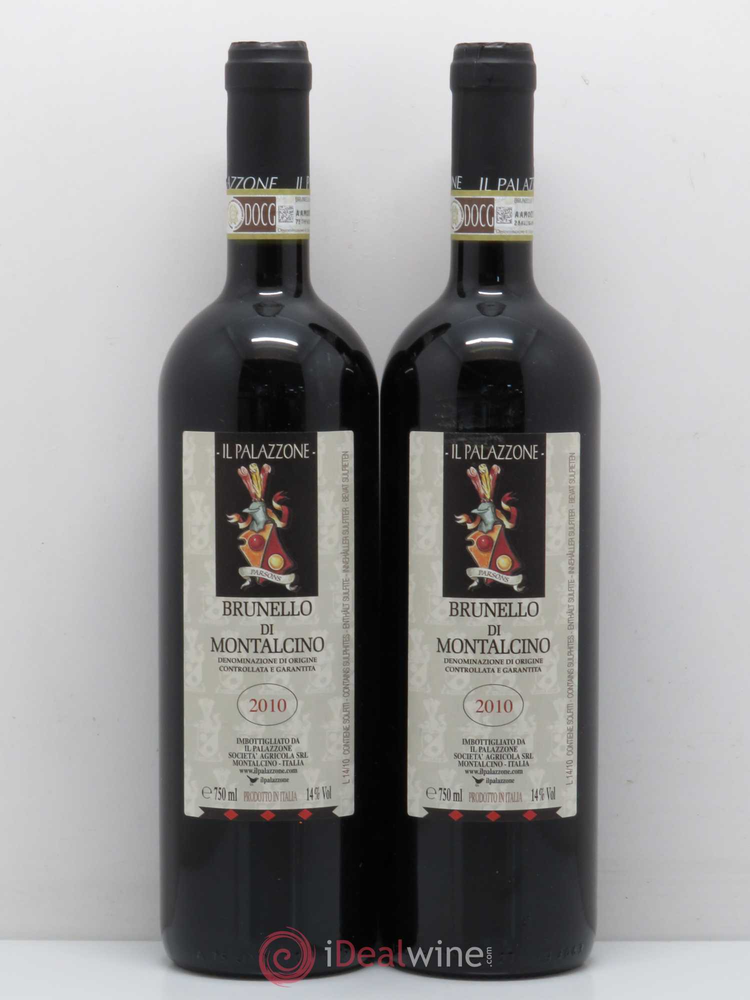Brunello di Montalcino Il Palazzone 2010 - Lot de 2 bouteilles - 0