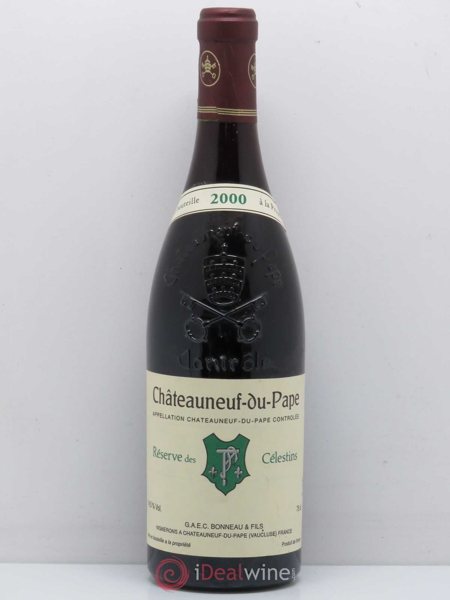 Châteauneuf-du-Pape Réserve des Célestins Henri Bonneau & Fils 2000 - Lot de 1 bouteille - 0