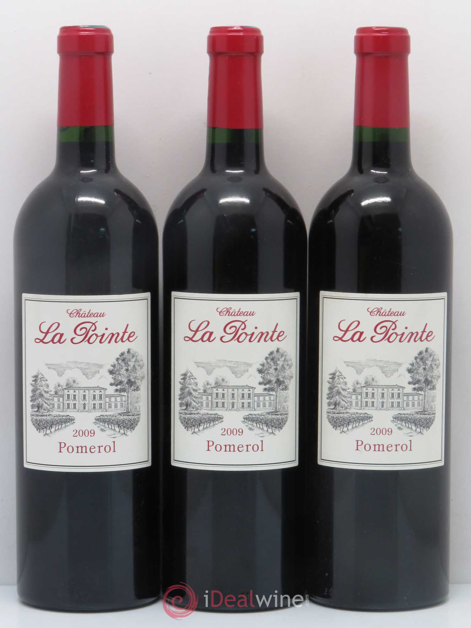 Château la Pointe (sans prix de réserve) 2009 - Lot de 3 bouteilles - 0