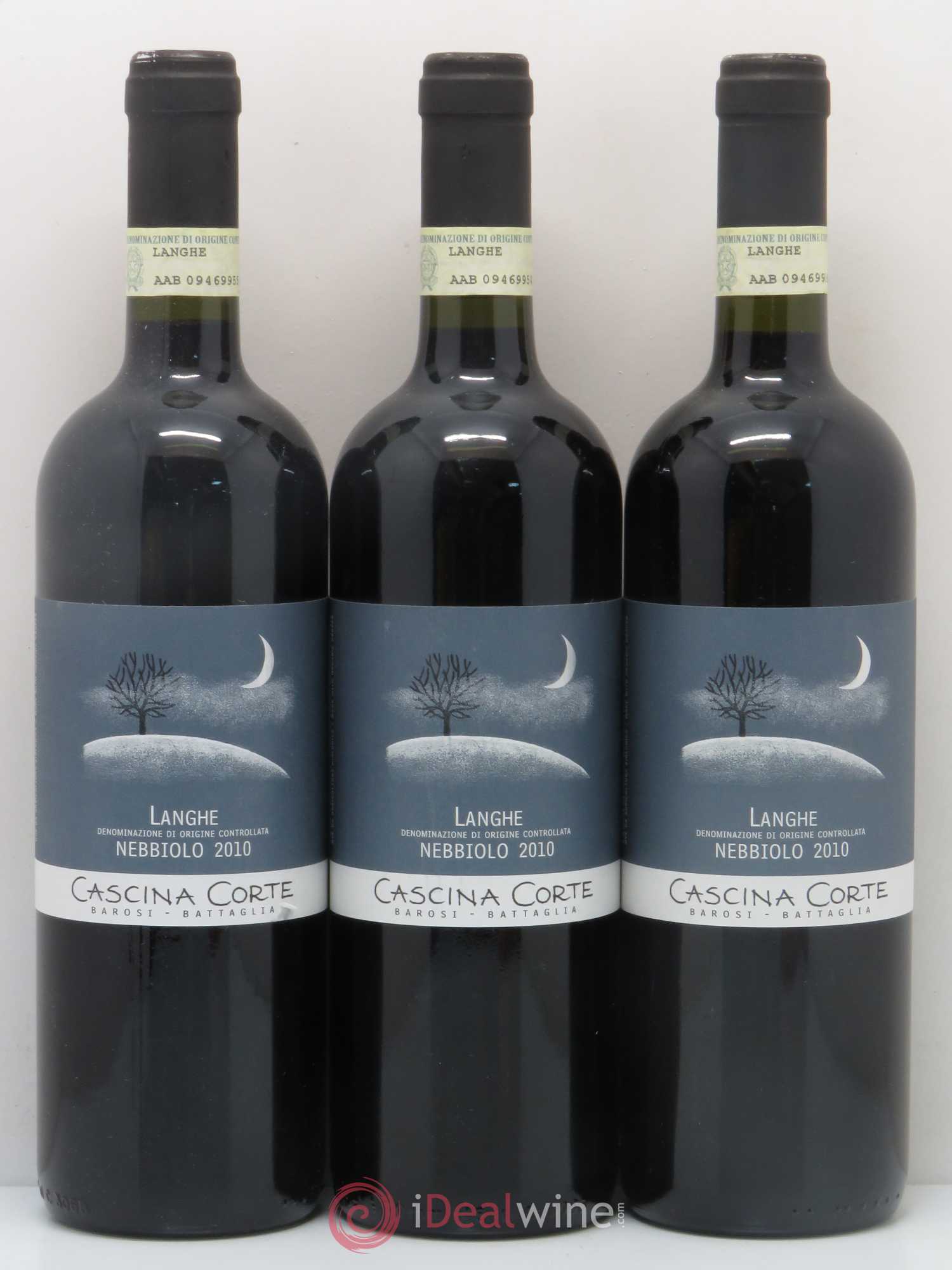 Langhe Nebbiolo Cascina Corte (sans prix de réserve) 2010 - Lot de 6 bouteilles - 2