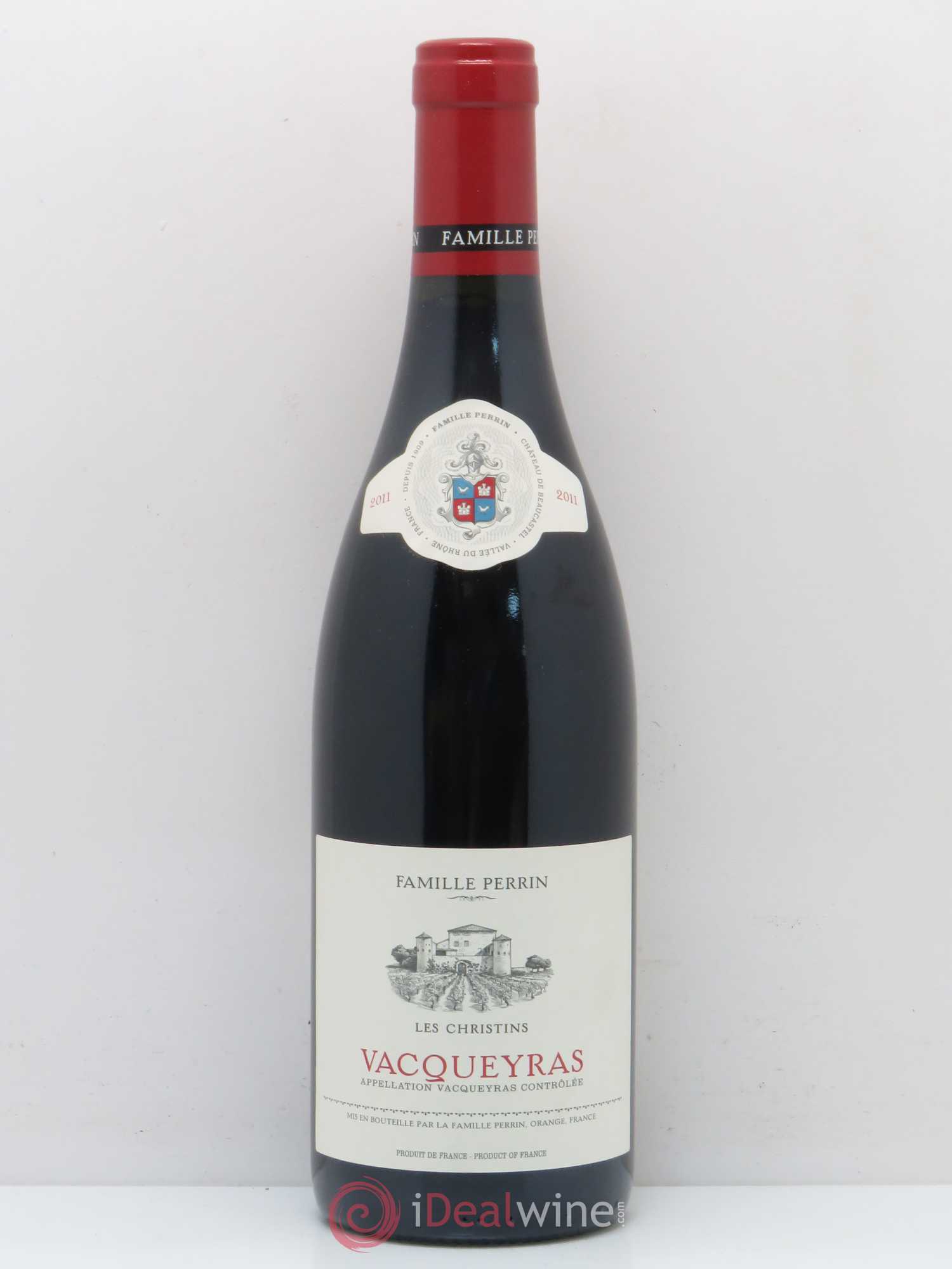 Vacqueyras Les Christins Famille Perrin (sans prix de réserve) 2011 - Lot de 1 bouteille - 0