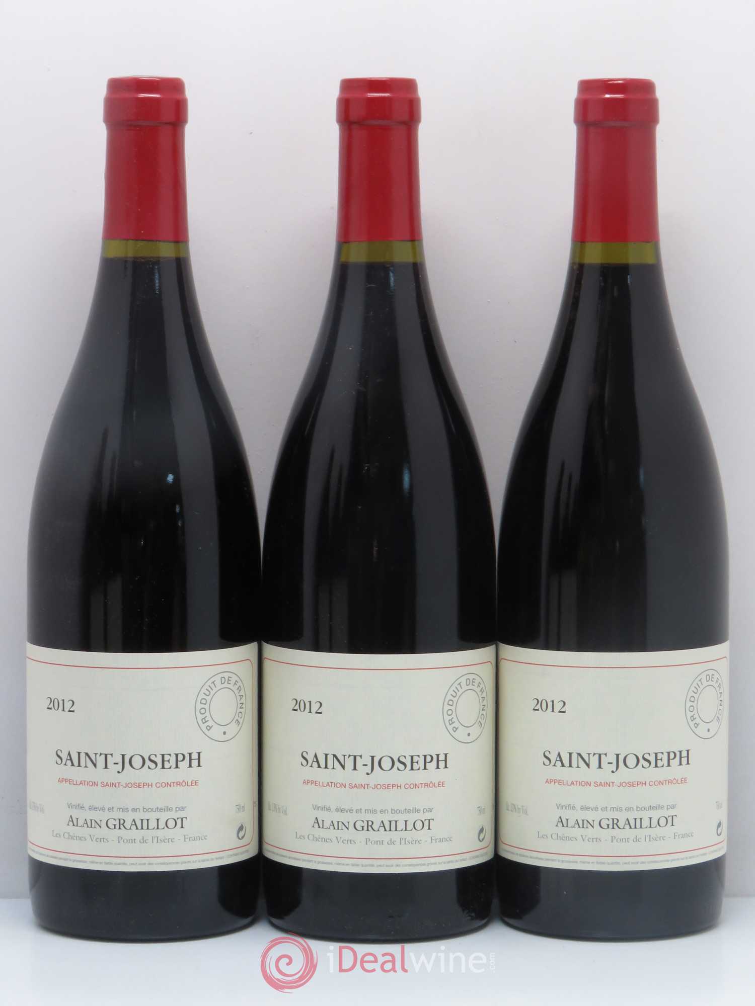 Saint-Joseph Domaine Graillot 2012 - Lot de 6 bouteilles - 1