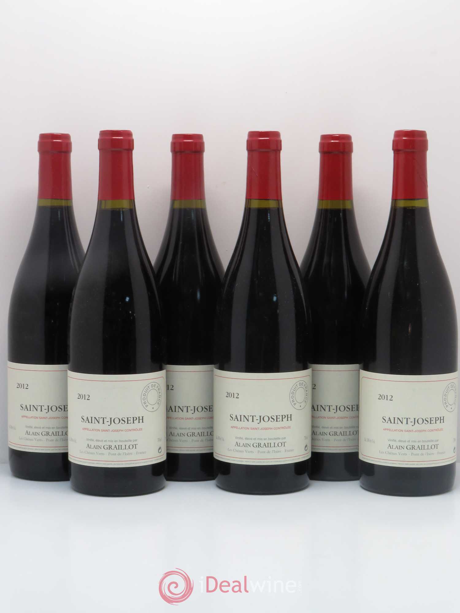 Saint-Joseph Domaine Graillot 2012 - Lot de 6 bouteilles - 0