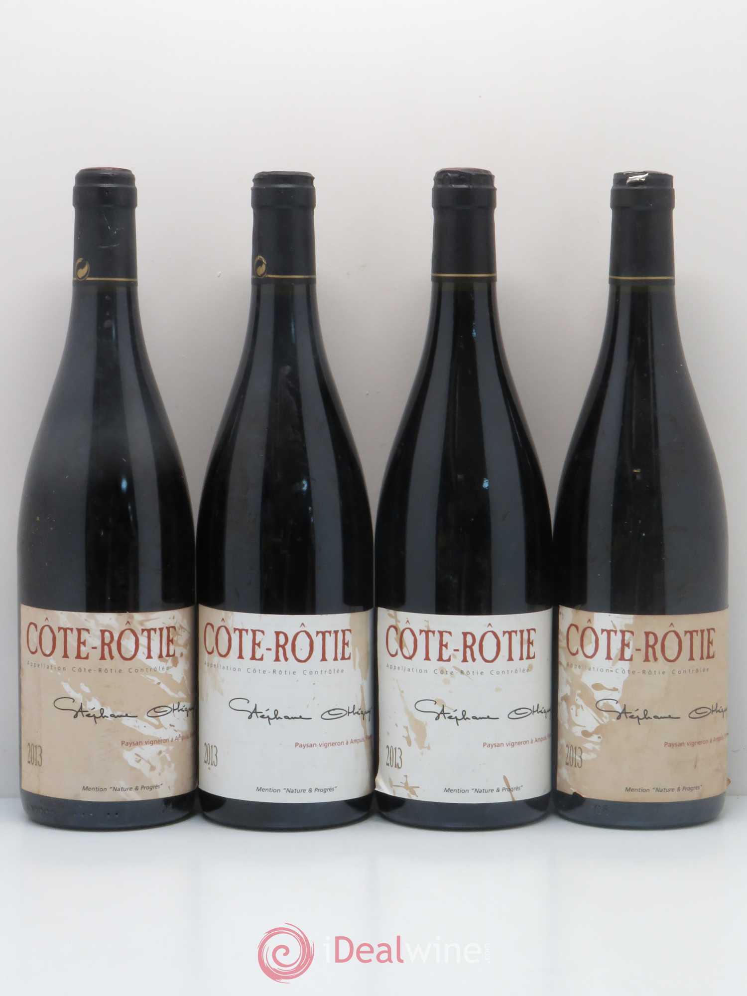 Côte-Rôtie Stéphane Othéguy (sans prix de réserve) 2013 - Lot de 4 bouteilles - 0