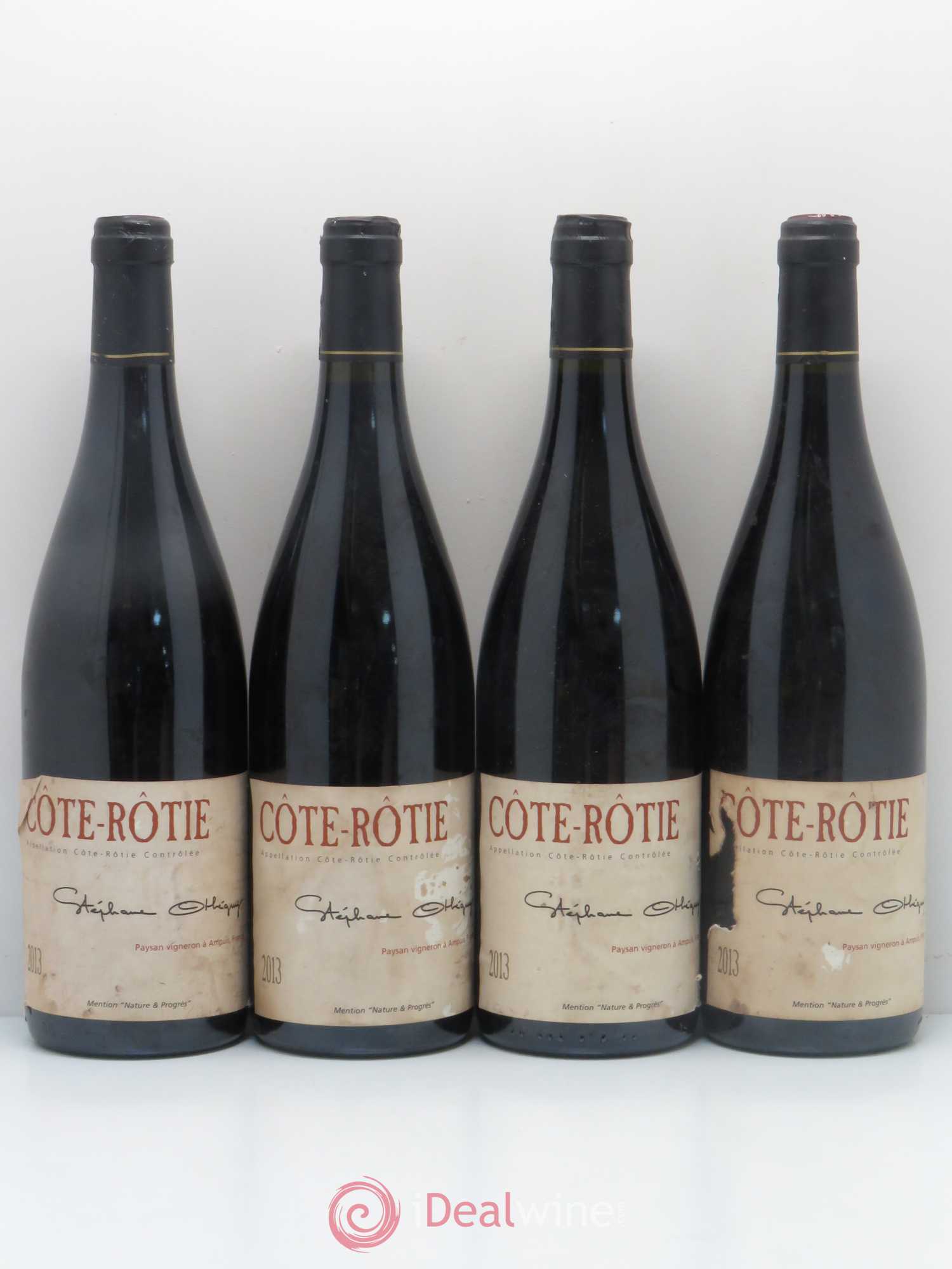 Côte-Rôtie Stéphane Othéguy (sans prix de réserve) 2013 - Lot de 4 bouteilles - 0