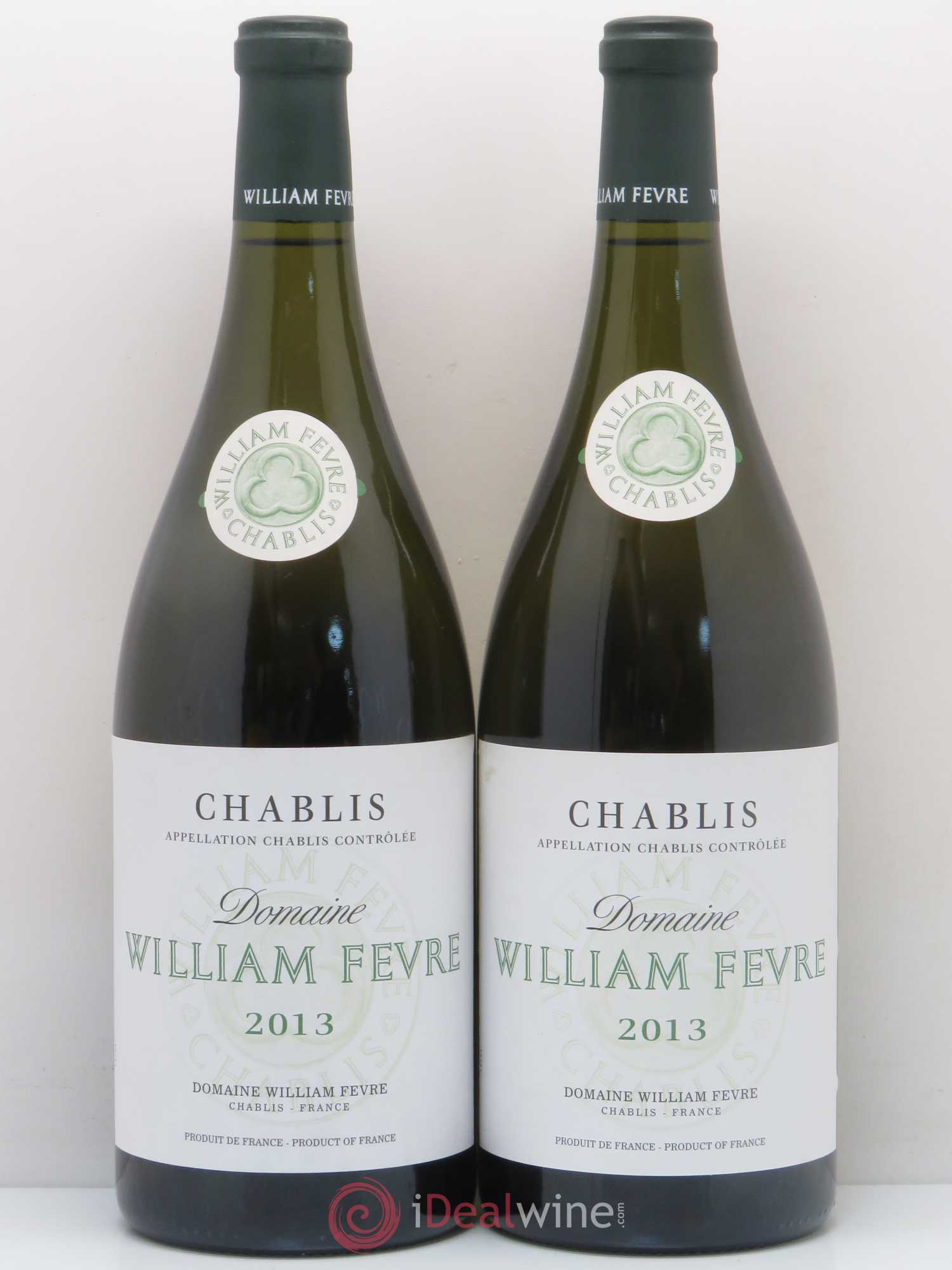 Chablis William Fèvre (sans prix de réserve) 2013 - Lot de 2 magnums - 0