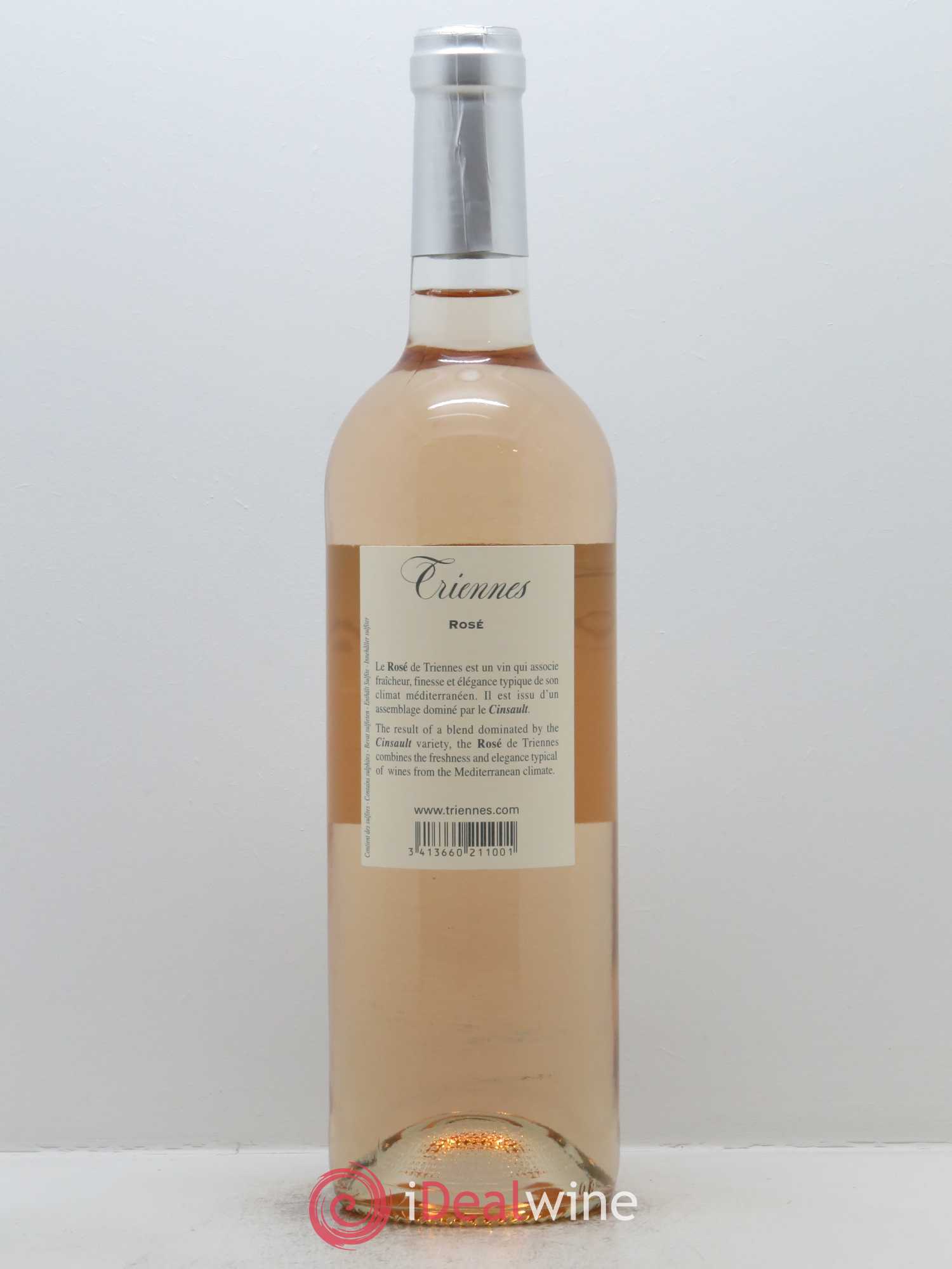 Méditerranée Rosé Triennes (Domaine) 2017 - Lot de 1 bouteille - 1