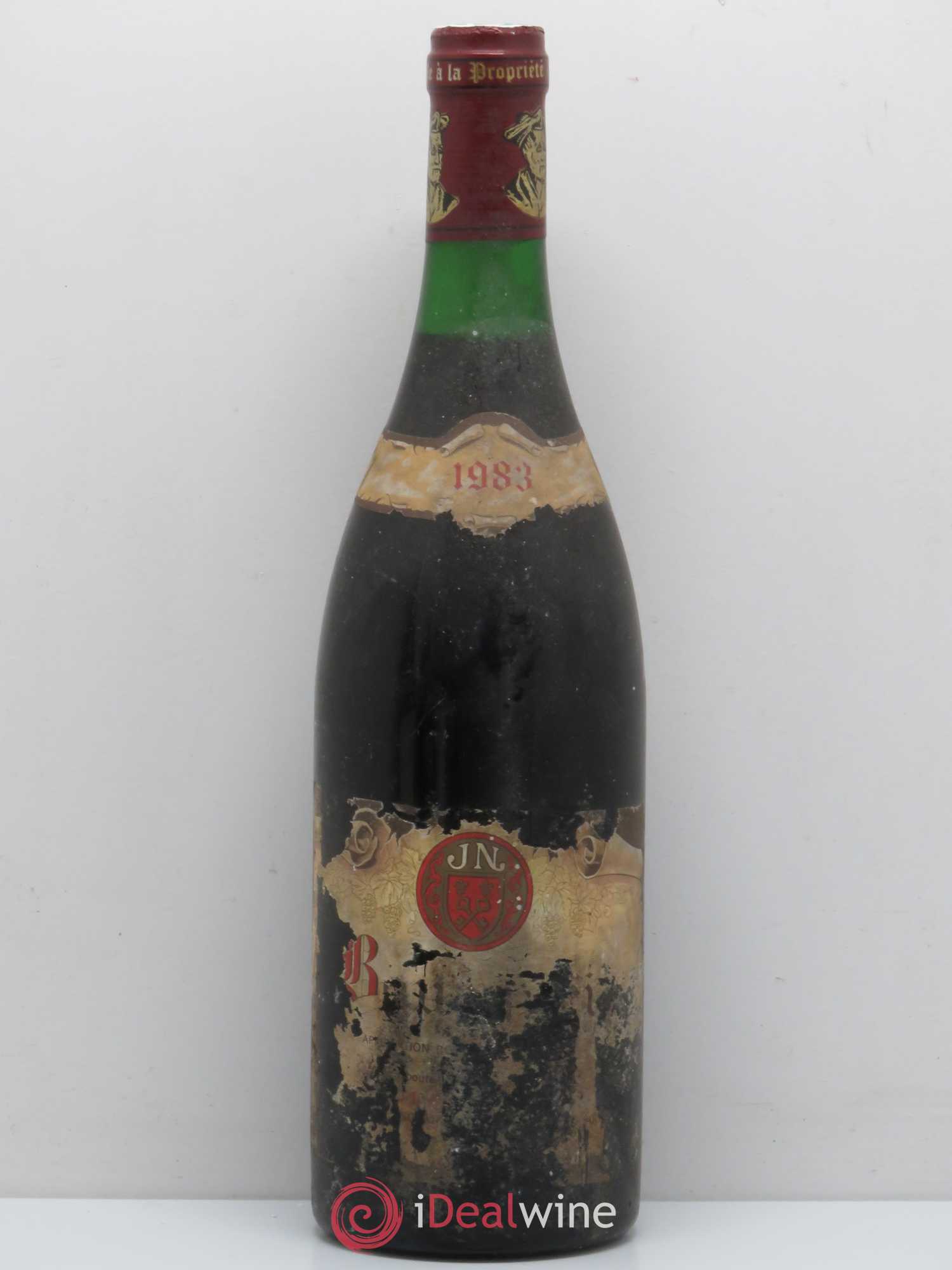 Bourgueil Jean Nau (sans prix de réserve) 1983 - Posten von 1 Flasche - 0