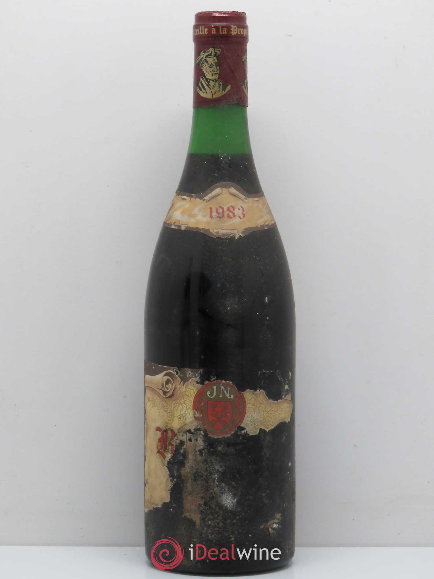 Bourgueil Jean Nau (sans prix de réserve) 1983 - Posten von 1 Flasche - 0