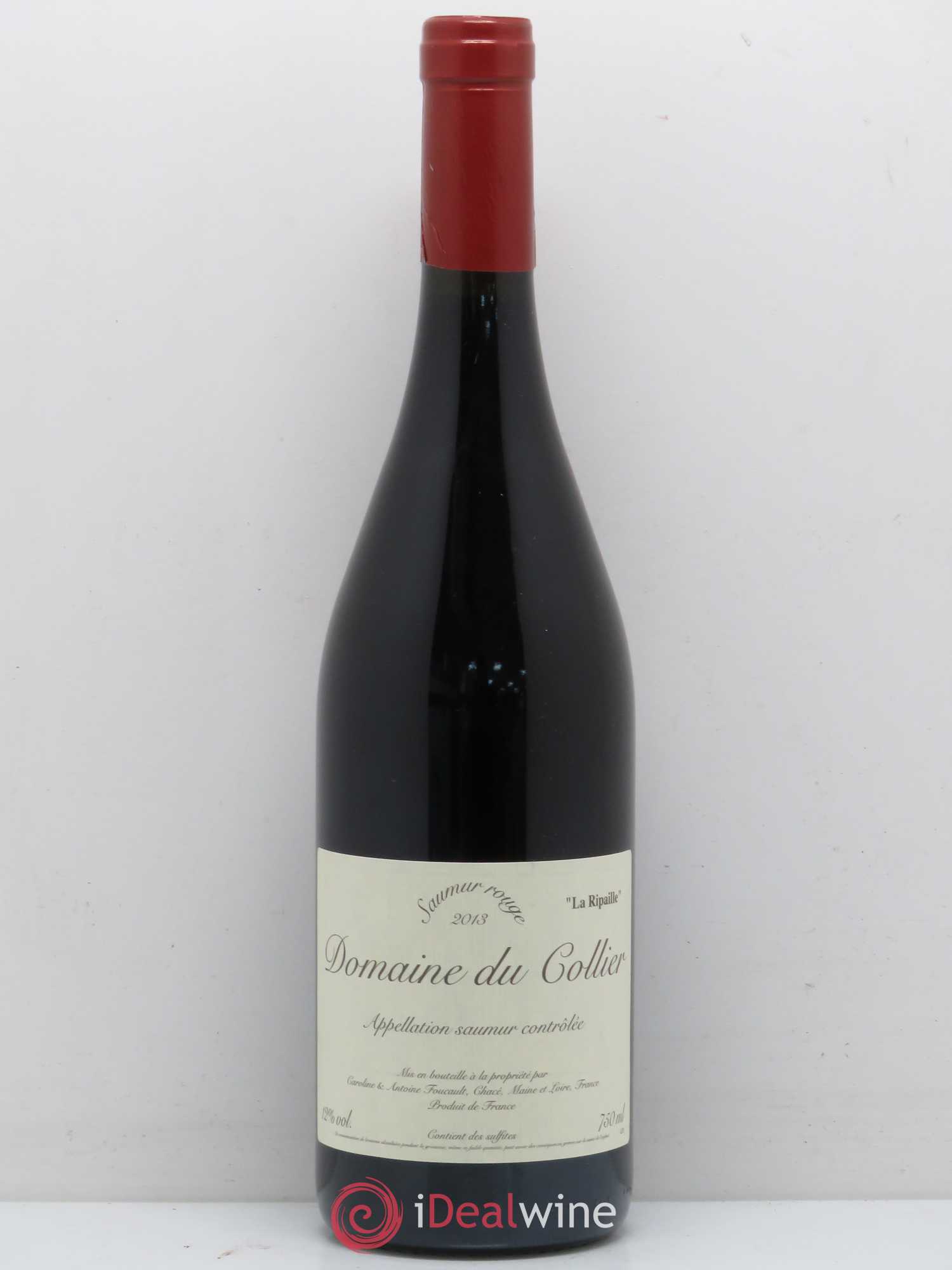 Saumur La Ripaille Domaine du Collier 2013 - Lot de 1 bouteille - 0