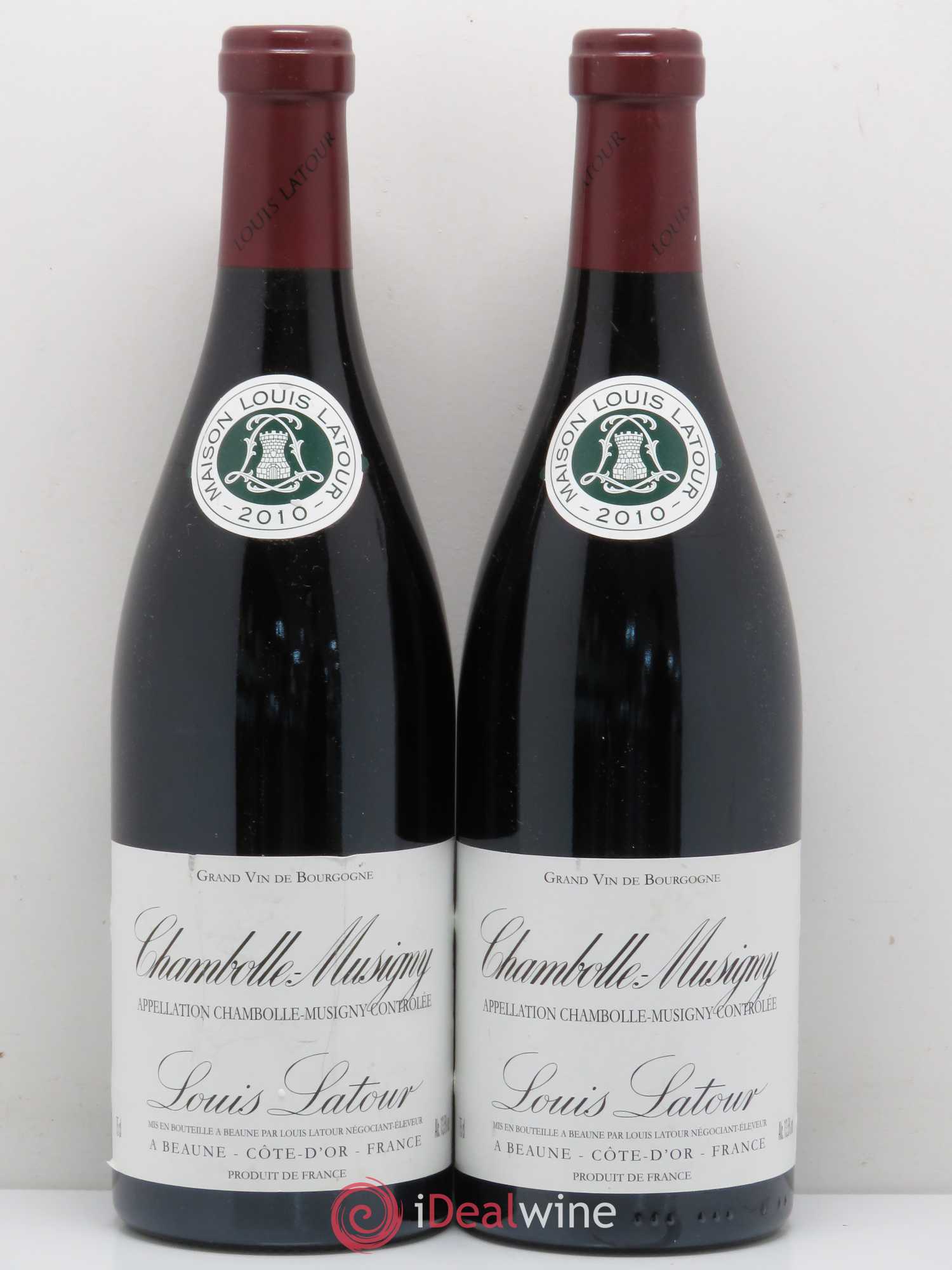 Chambolle-Musigny Louis Latour (sans prix de réserve) 2010 - Posten von 2 Flaschen - 0
