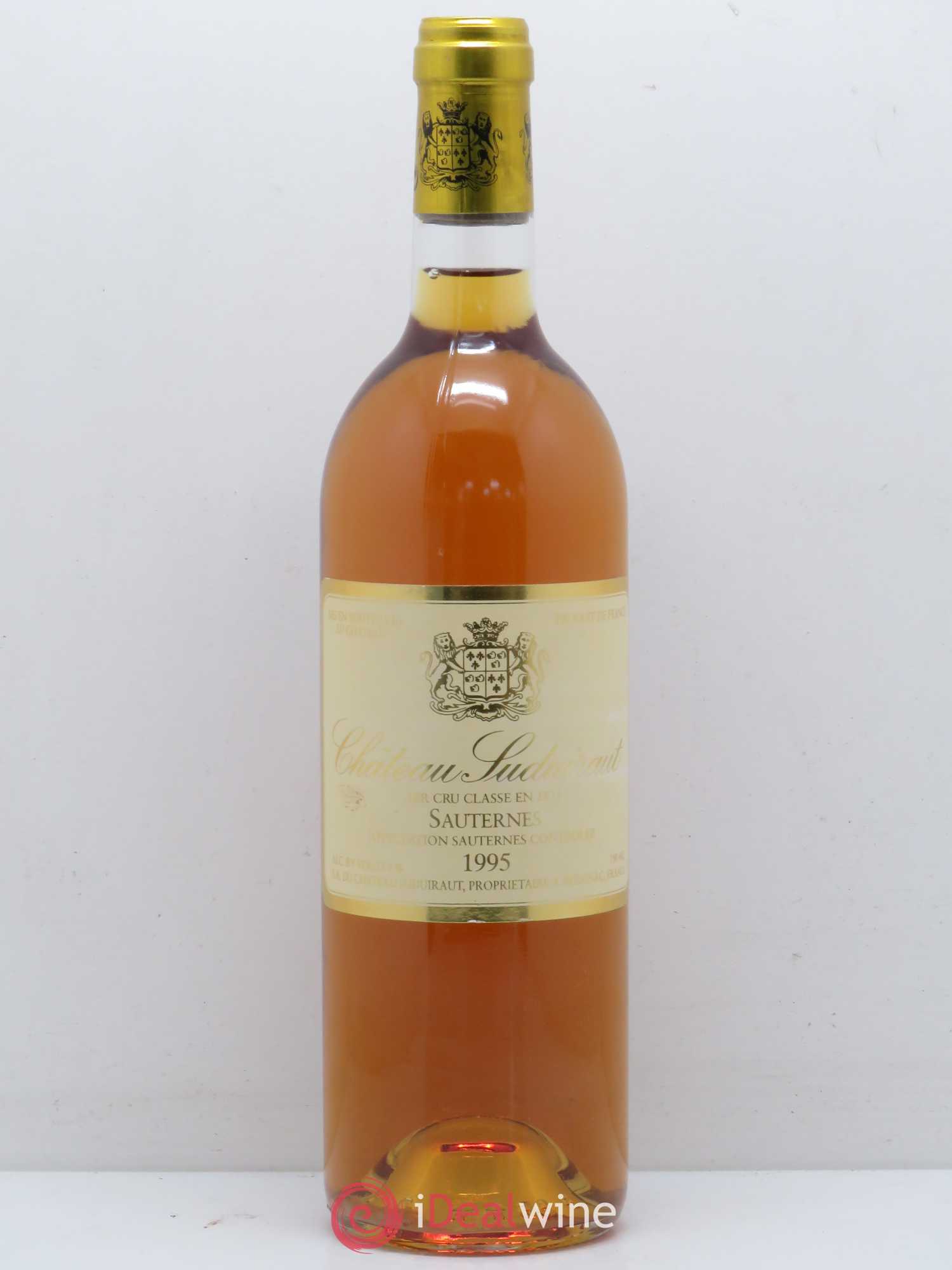 Château Suduiraut 1er Grand Cru Classé (senza prezzo di riserva) 1995 - Lotto di 1 bottiglia - 0