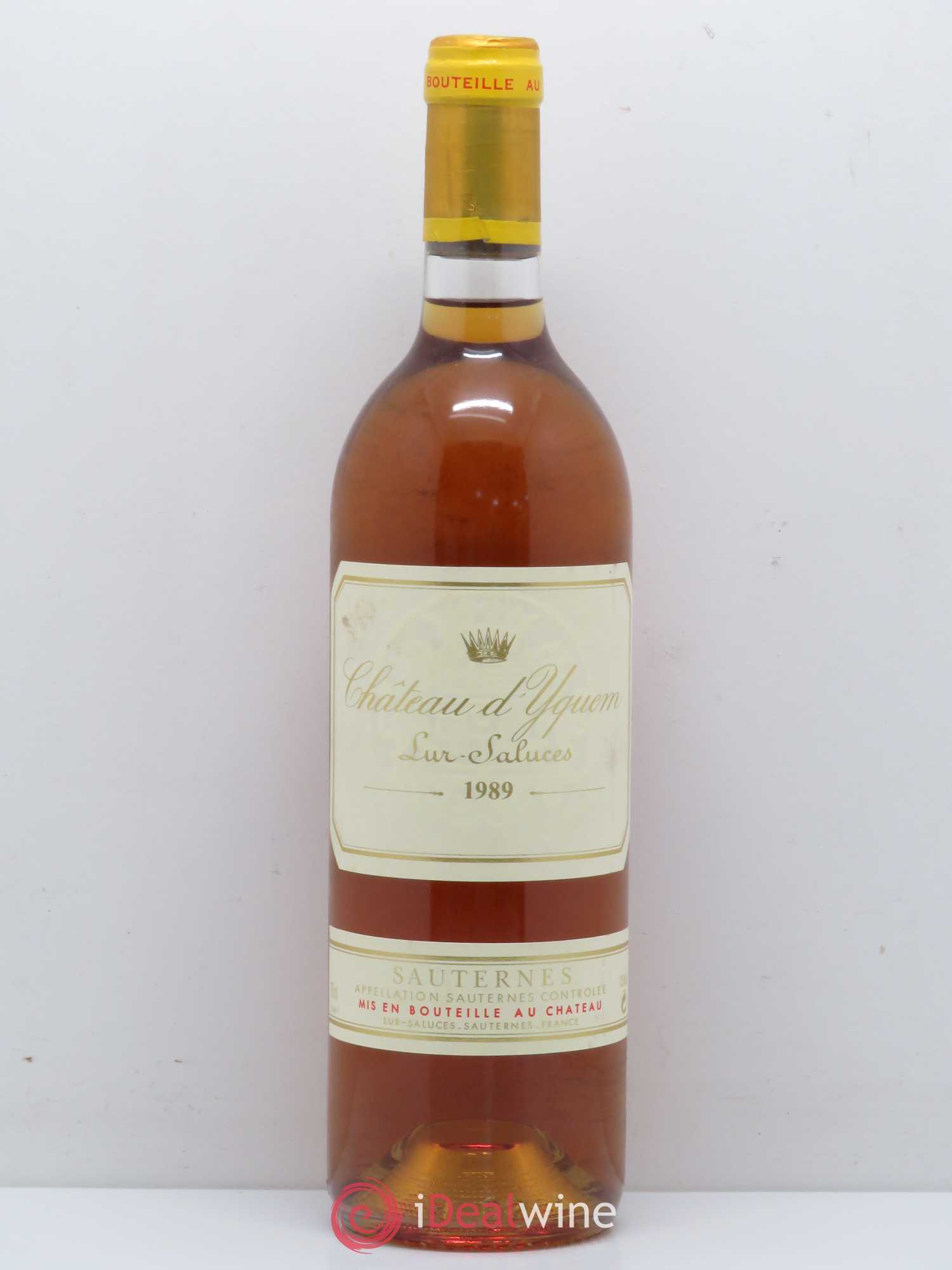 Château d' Yquem 1er Cru Classé Supérieur 1989 - Lotto di 1 bottiglia - 0