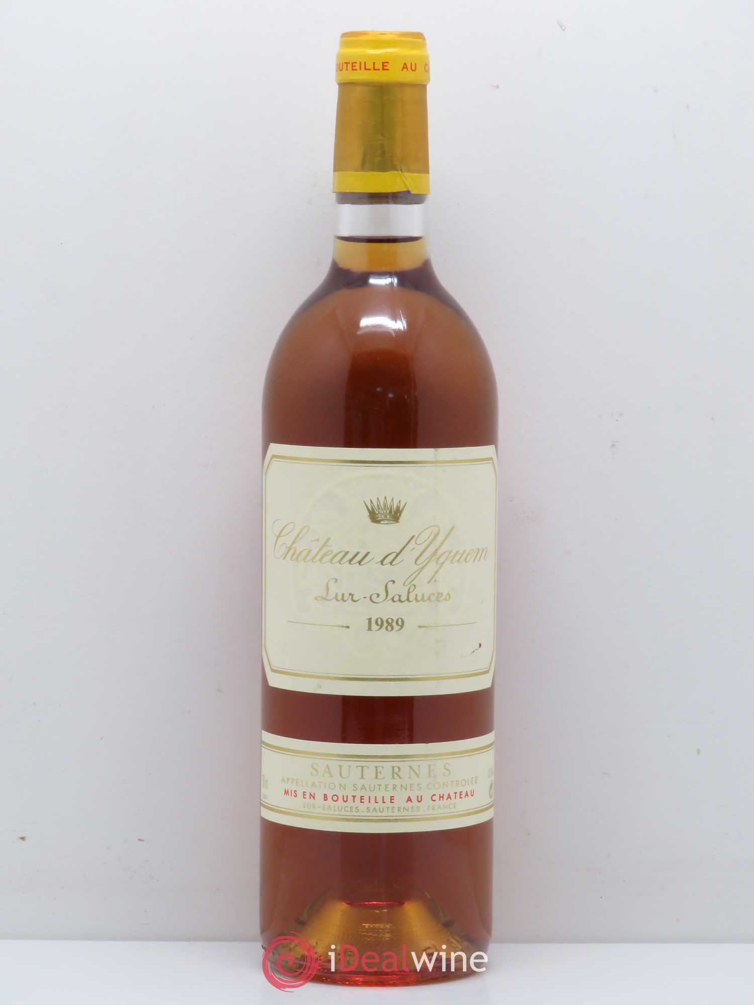 Château d' Yquem 1er Cru Classé Supérieur 1989 - Lotto di 1 bottiglia - 0