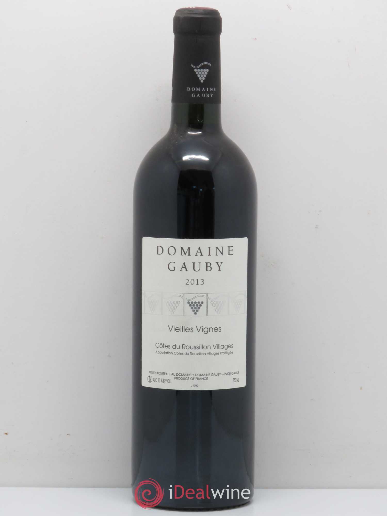 Côtes Catalanes Vieilles Vignes Gauby (Domaine) 2013 - Lot de 1 bouteille - 0