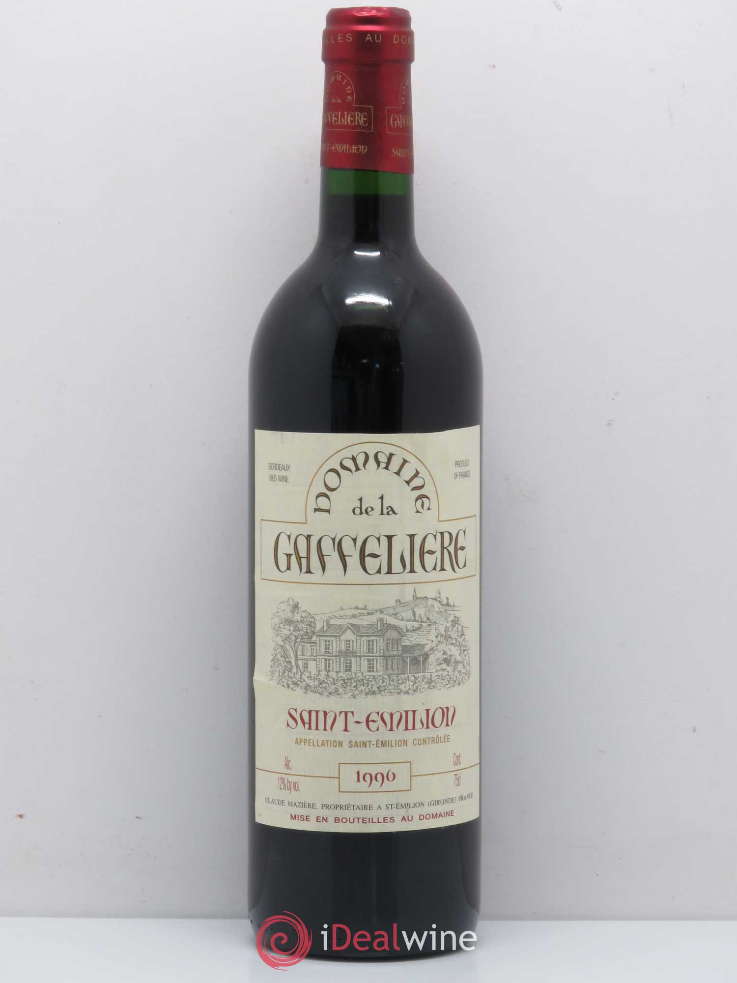 Saint-Émilion Domaine de la Gaffelière Saint Emilion (sans prix de réserve) 1996 - Posten von 1 Flasche - 0