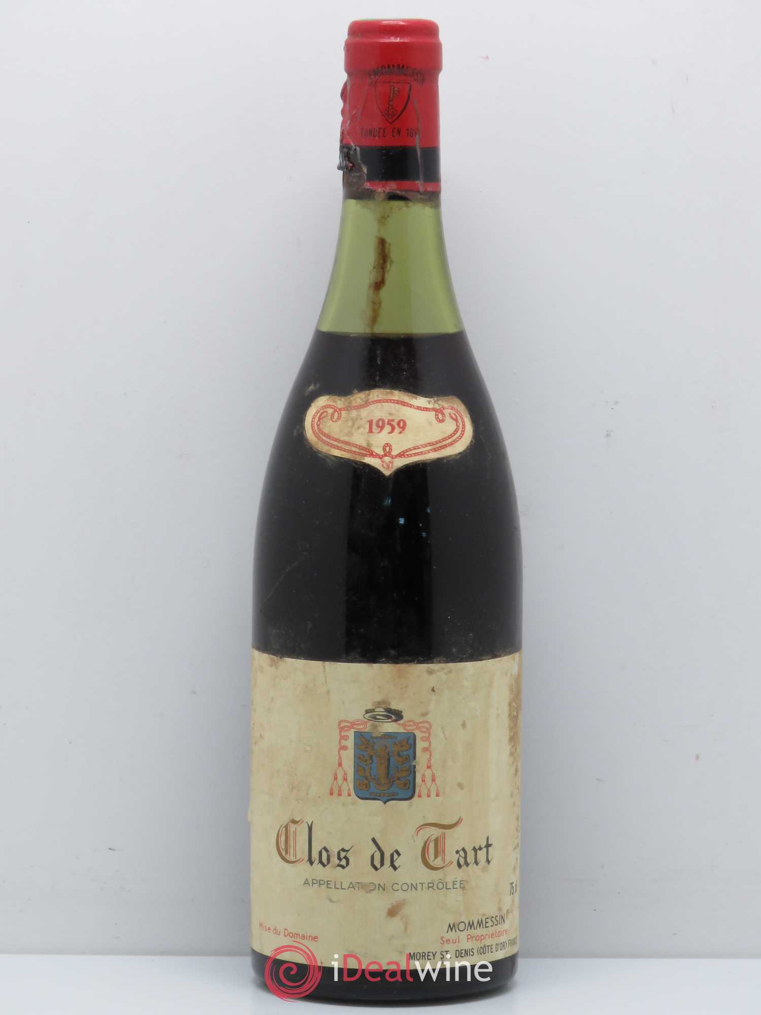 Clos de Tart Grand Cru Clos de Tart 1959 - Lot de 1 bouteille - 0
