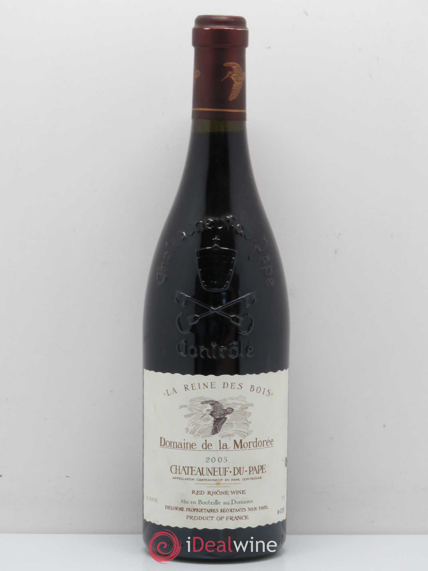 Châteauneuf-du-Pape Cuvée de la Reine des Bois La Mordorée (Domaine de) (sans prix de réserve) 2005 - Lot de 1 bouteille - 0
